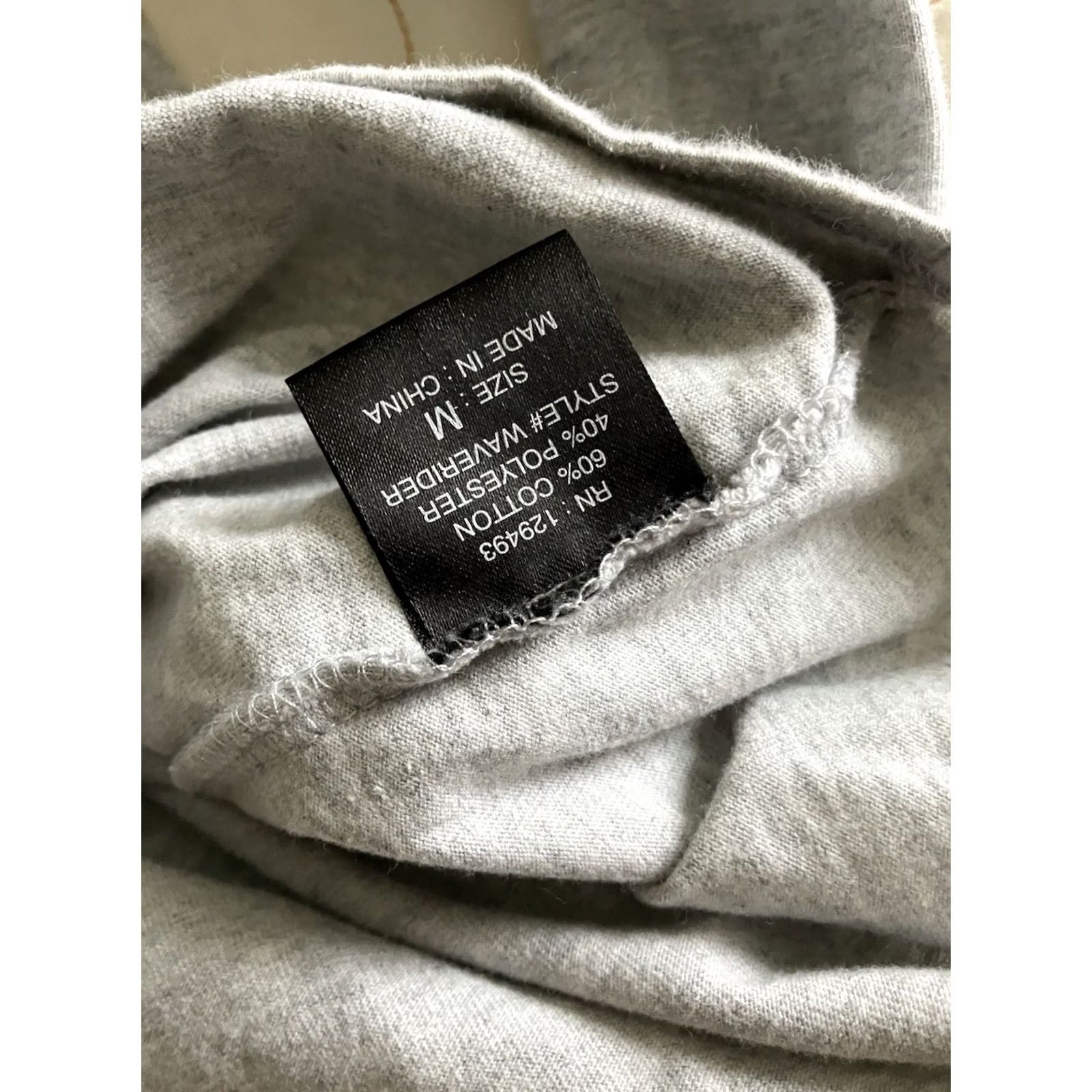 Vintage NEFF Hoodie Shirt M Mens Gray Long Sleeve Pullover Wave Rider Skier Jet Ski T-Shirt Size US M / EU 48-50 / 2 - 5 Thumbnail