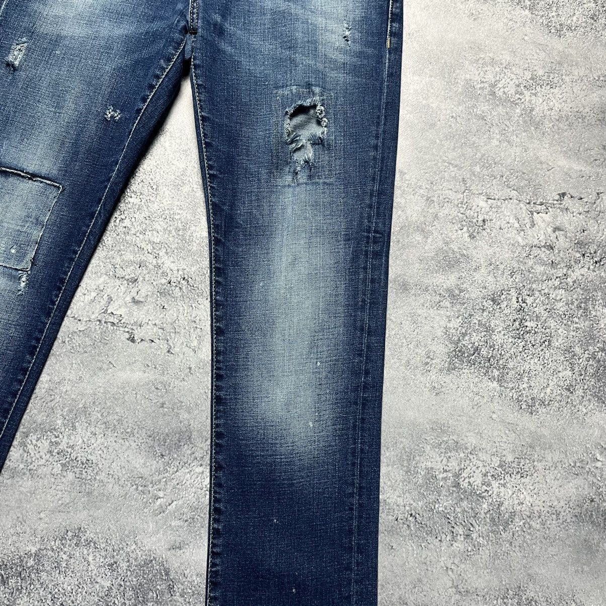 Dsquared2 Vintage Dsquared2 Distressed Denim Blue Jeans Italy Size 32" / US 10 / IT 46 - 4 Thumbnail