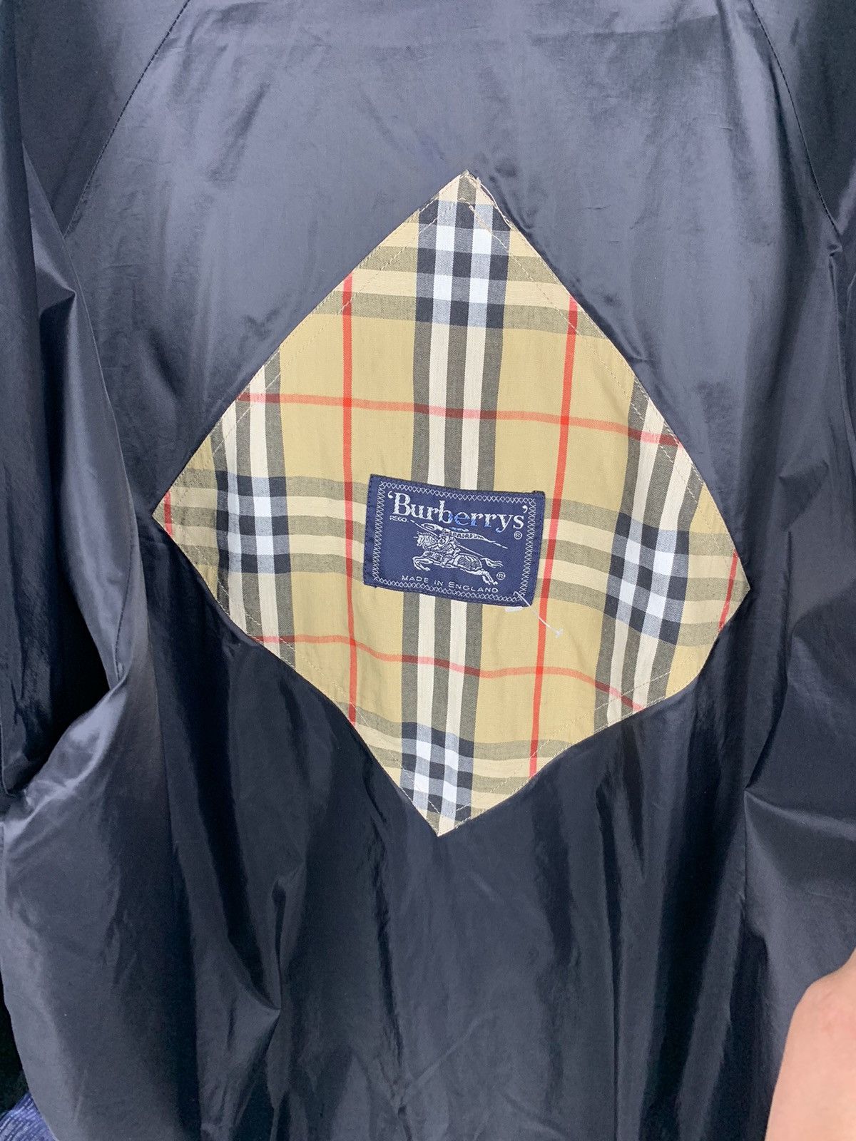 Burberry Vintage Burberrys Nova Check Jacket Black Men’s Size XL 90s Size US XL / EU 56 / 4 - 18 Thumbnail