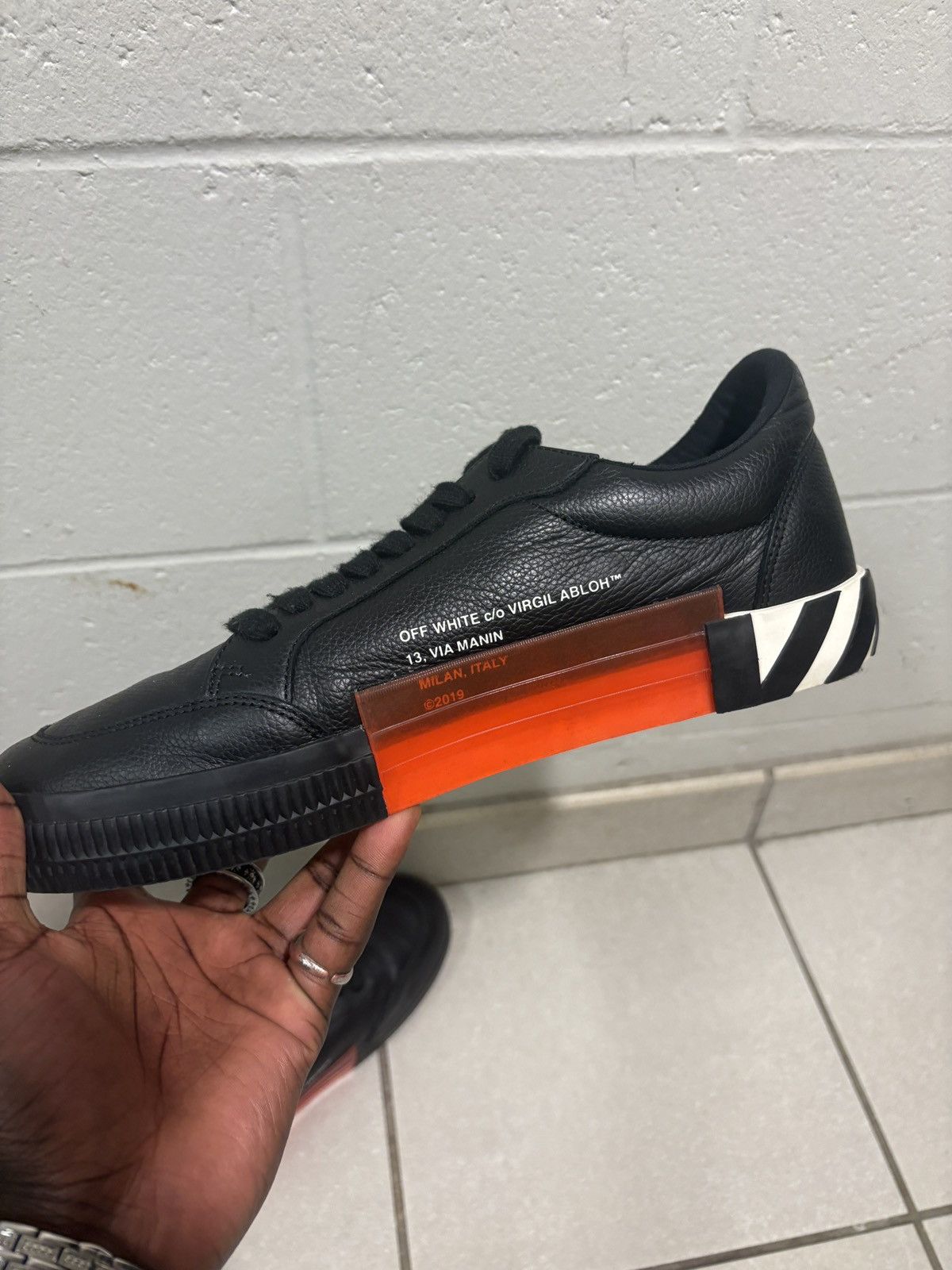 Designer × Nike × Off-White Off-White Vulcan Lows Size US 12 / EU 45 - 4 Thumbnail
