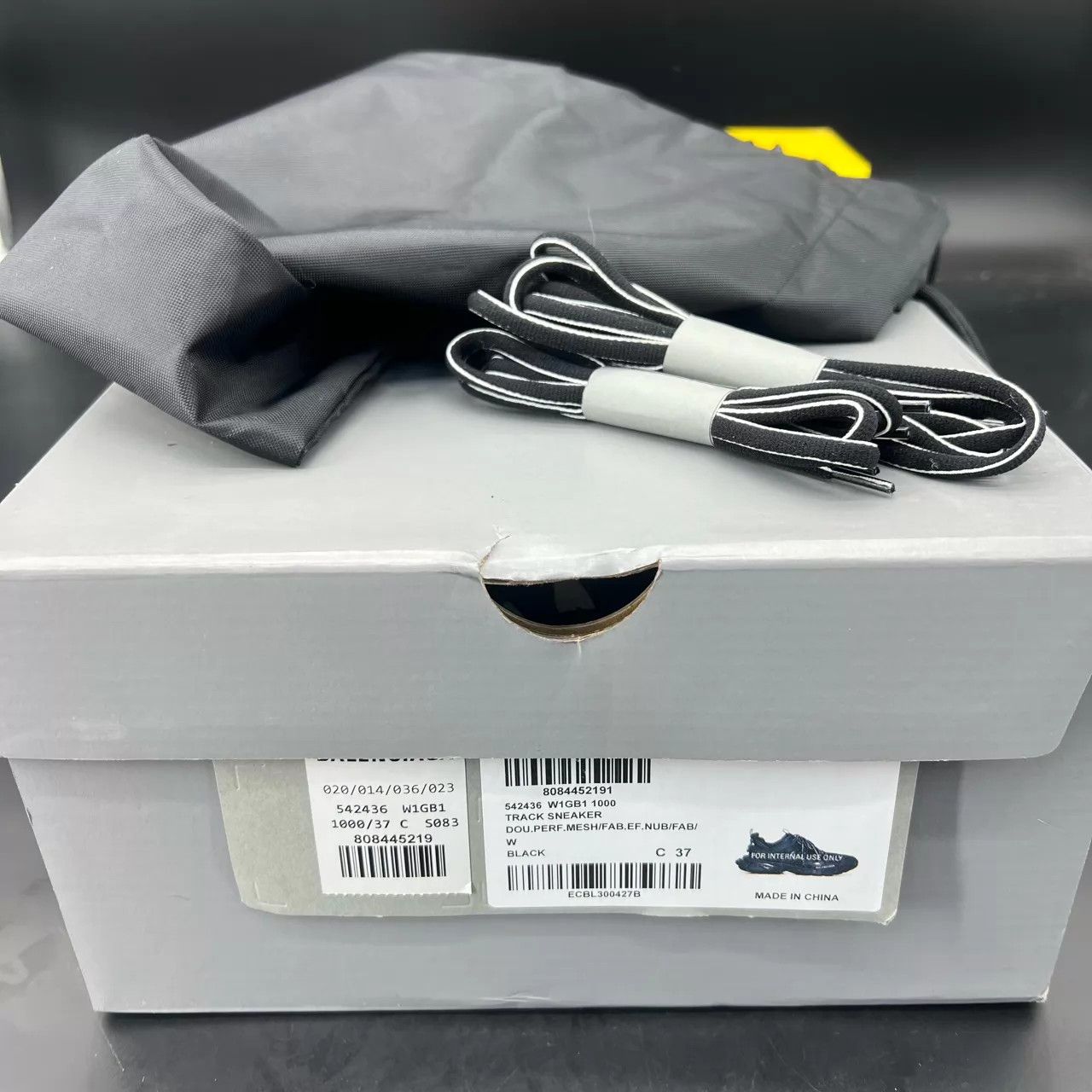 Balenciaga Balenciaga Track Black Women's 37 Original Box & Accessories Size US 6.5 / IT 36.5 - 9 Thumbnail