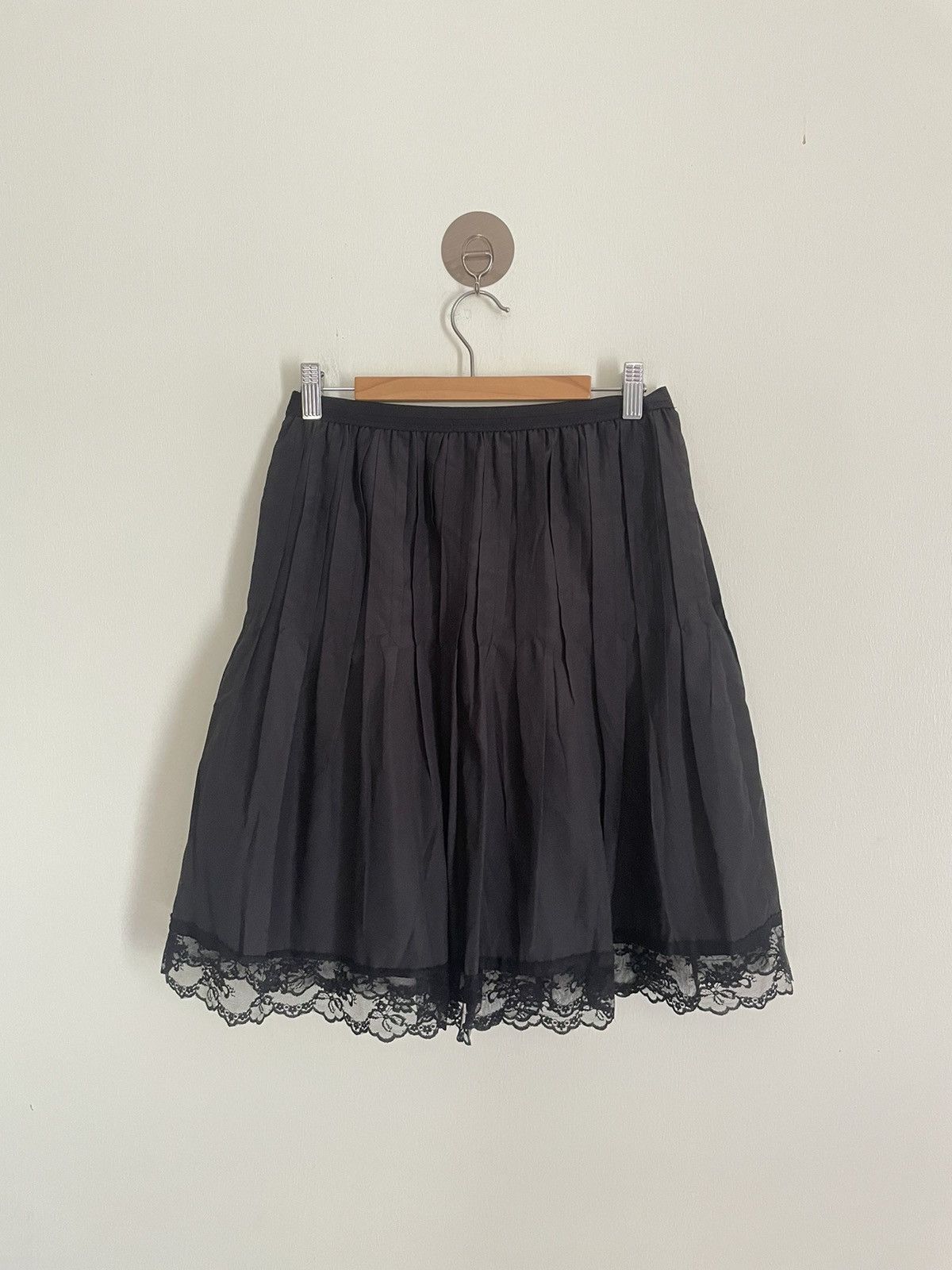 Rebecca Taylor Rebecca Taylor Pleated Black Skirt Size 26" / US 2 / IT 38 - 1 Thumbnail