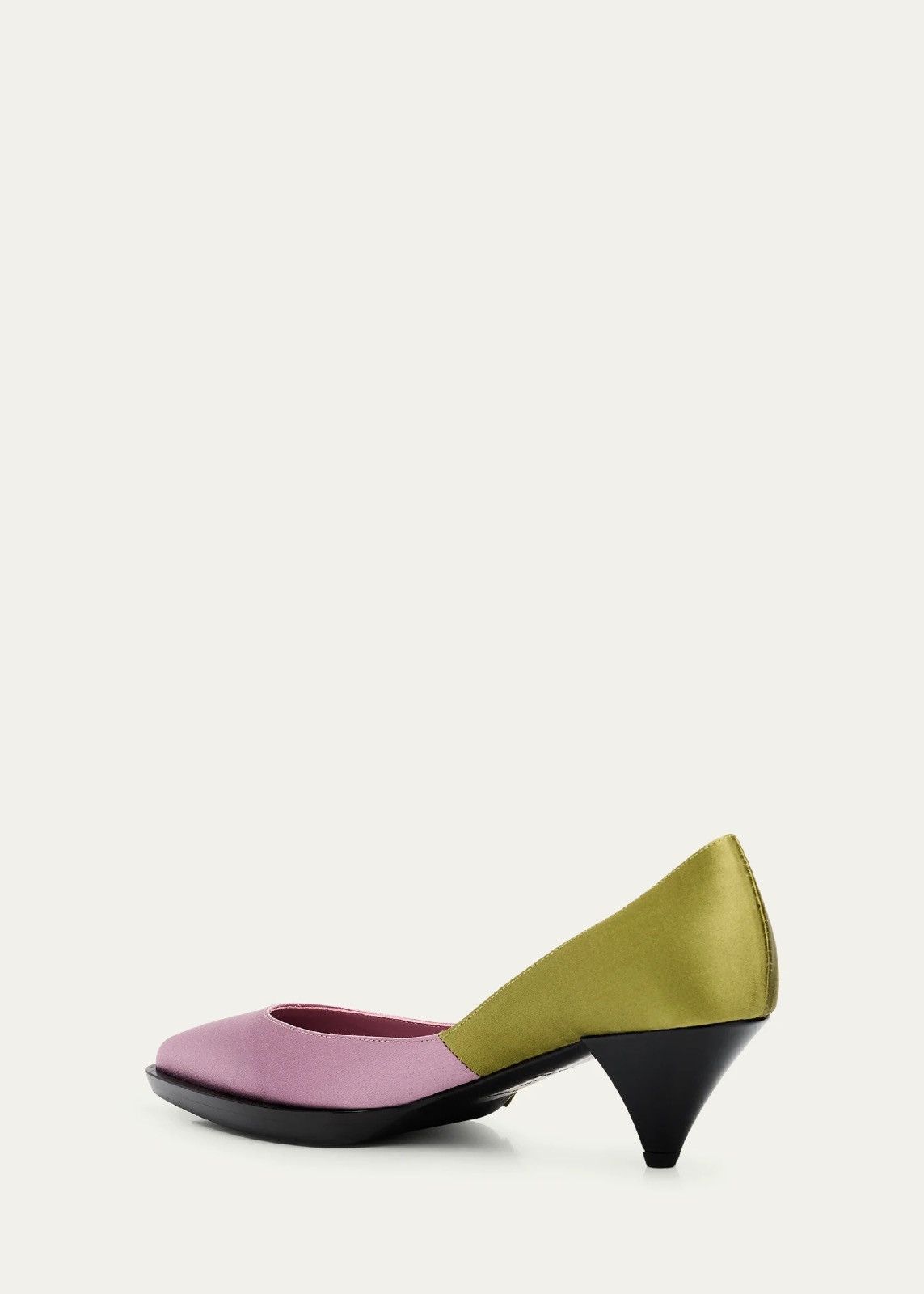 Prada Bicolour Satin Bow Pumps Size US 8 / IT 38 - 2 Thumbnail