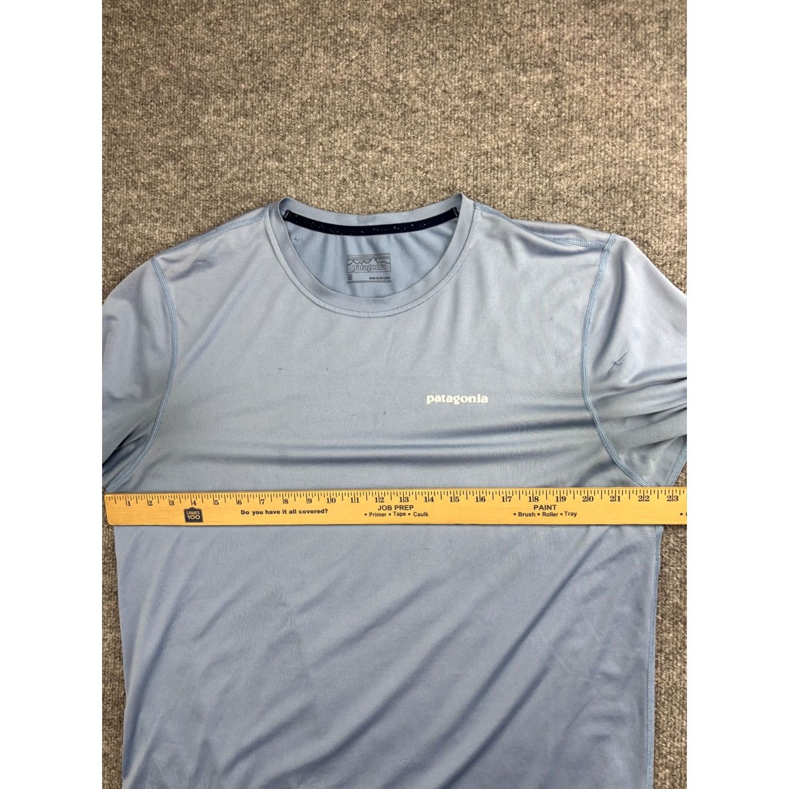 Patagonia Patagonia Shirt Mens M Blue Short Sleeve UPF 50 Graphic Sun Top Hiking Size US M / EU 48-50 / 2 - 4 Thumbnail