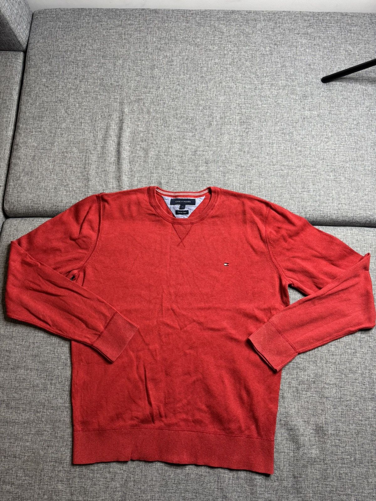 Tommy Hilfiger Tommy Hilfiger sweater red L Size US L / EU 52-54 / 3 - 1 Thumbnail
