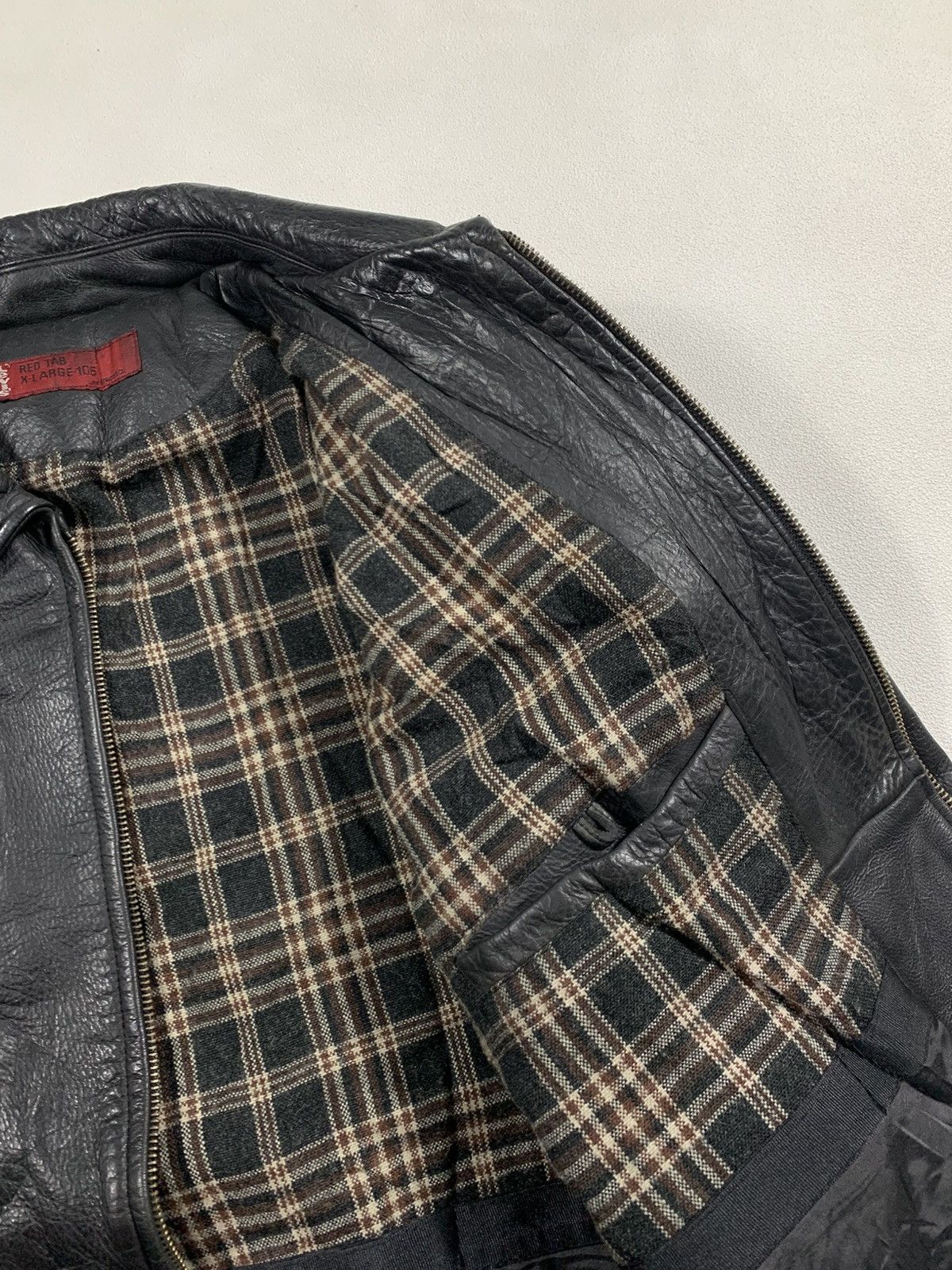 Levi's Vintage Clothing Levis red tab leather jacket Size US L / EU 52-54 / 3 - 6 Thumbnail