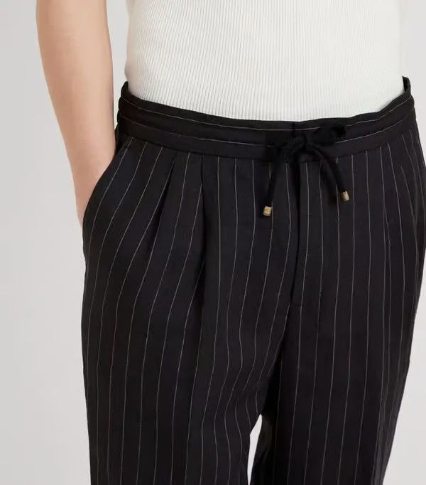 Brunello Cucinelli o1la1rc1a0425 Pants in Black Size US 30 / EU 46 - 5 Thumbnail