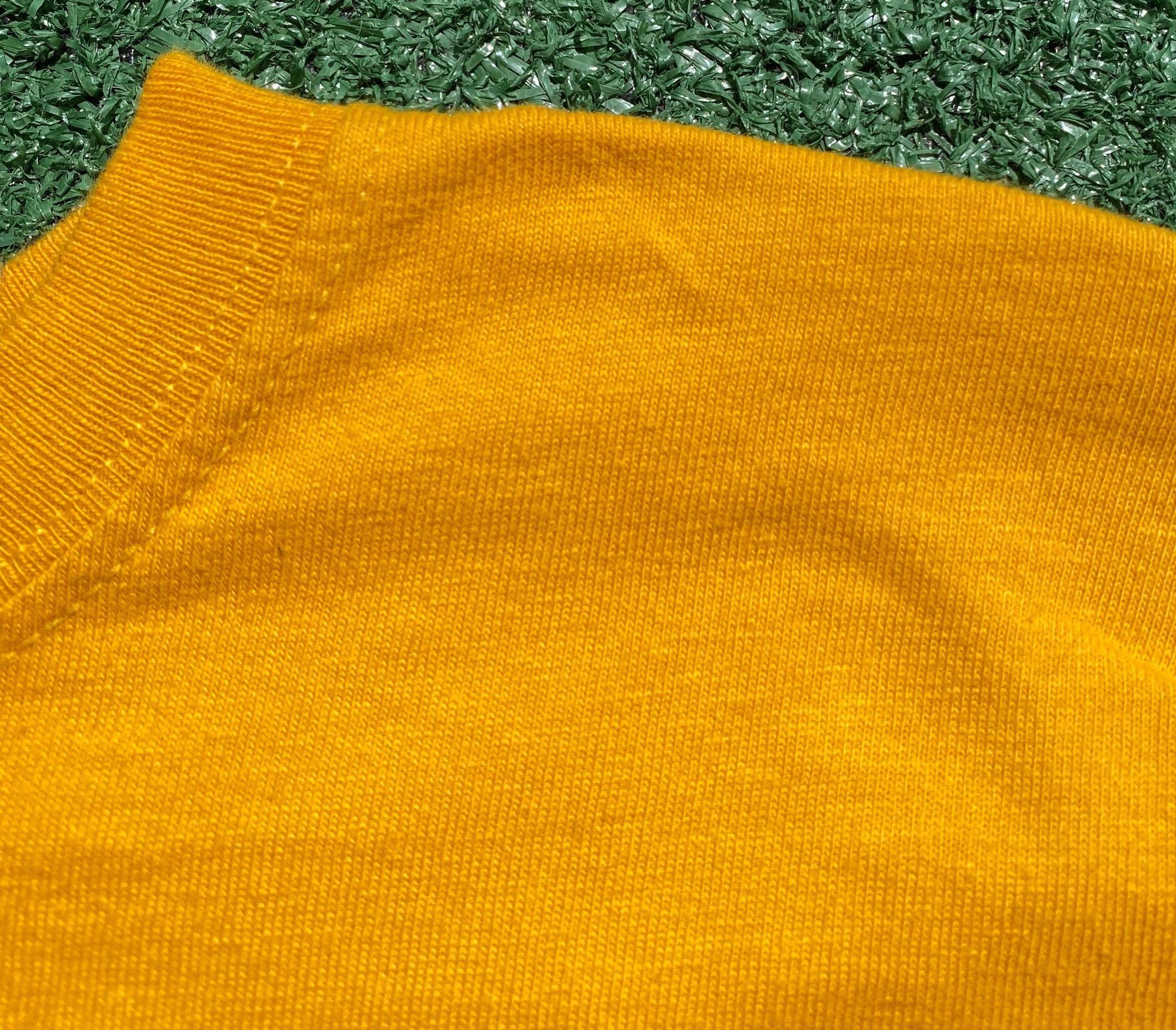 Vintage 90’s Utility Dragon Flames Yellow Long Sleeve T Shirt Medium Size US M / EU 48-50 / 2 - 9 Thumbnail