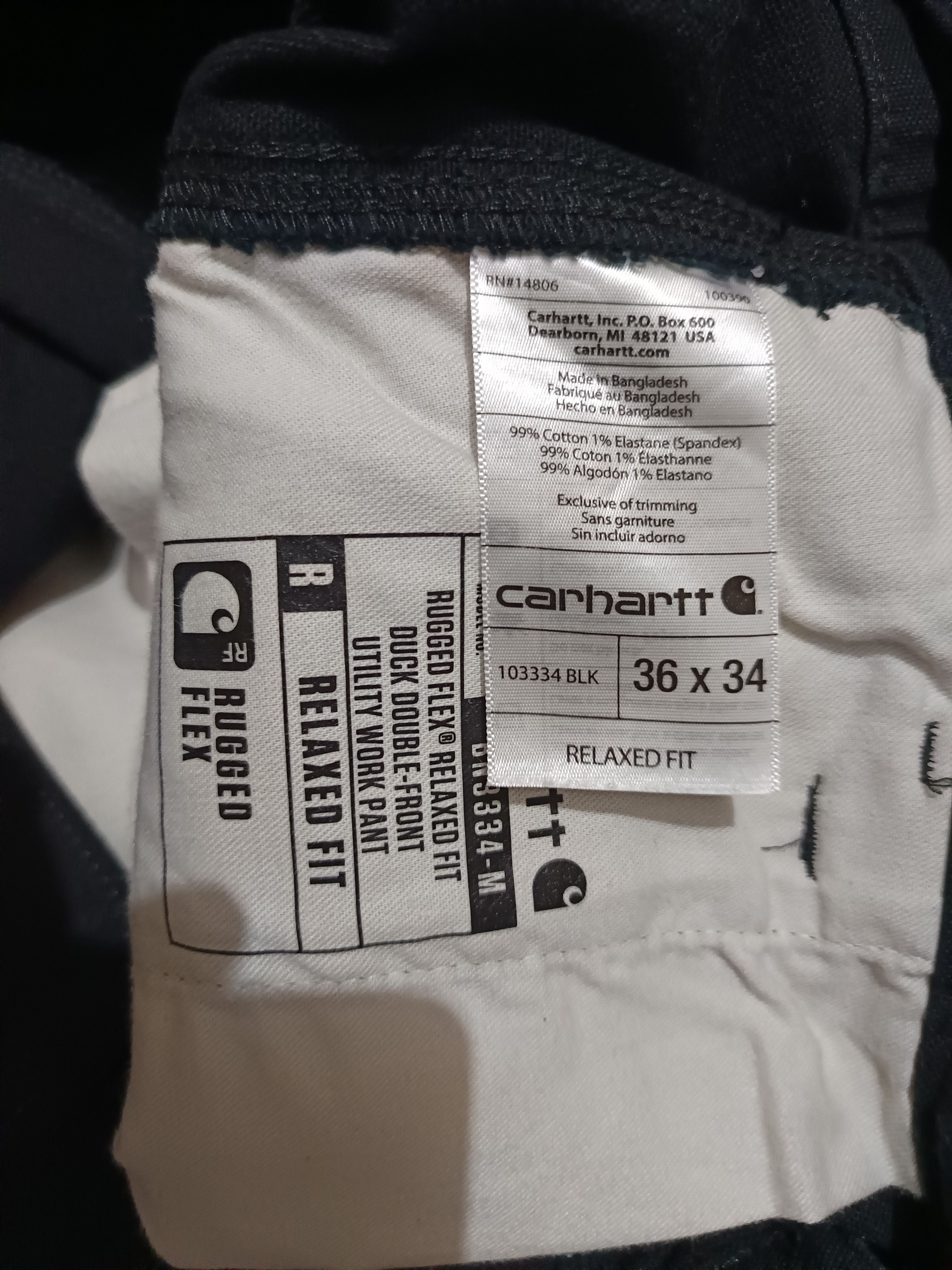 Carhartt × Vintage Vintage Carhartt double knee Relaxed Fit 36×34 Size US 36 / EU 52 - 7 Thumbnail
