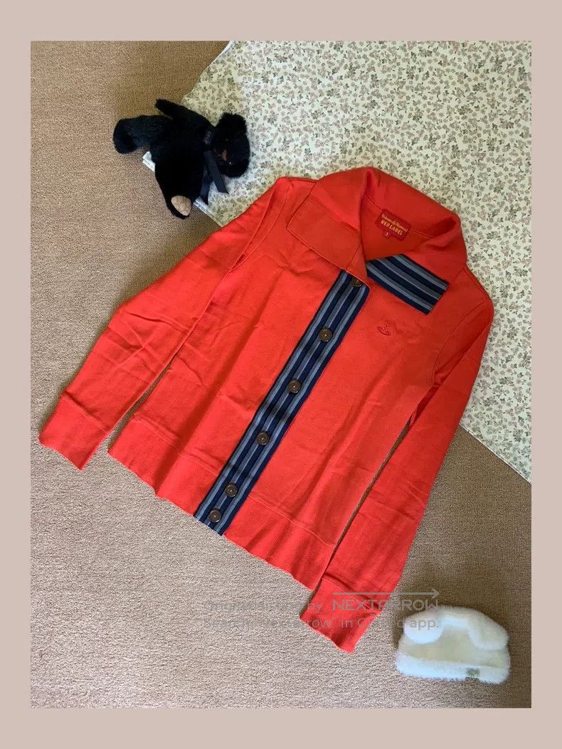 Vivienne Westwood Vivienne Westwood Long-sleeved sweater, tailored sweater, Size L / US 10 / IT 46 - 1 Thumbnail