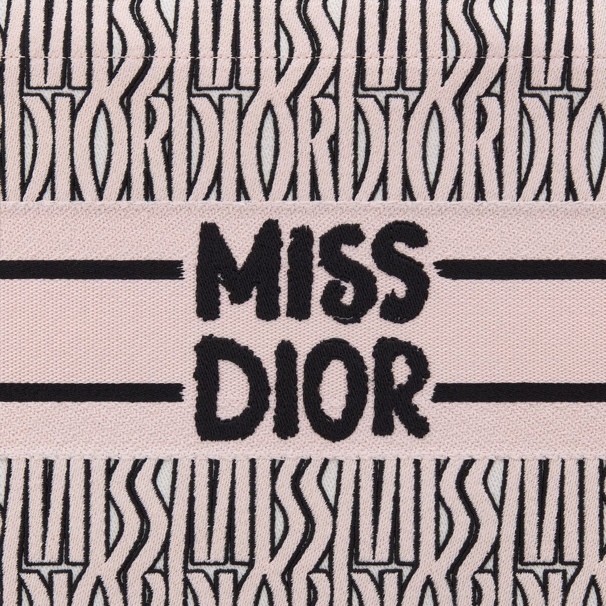 Dior o1bcso1str0226 Size:OS/Medium Book Tote in Pale Pink/White Size ONE SIZE - 5 Thumbnail