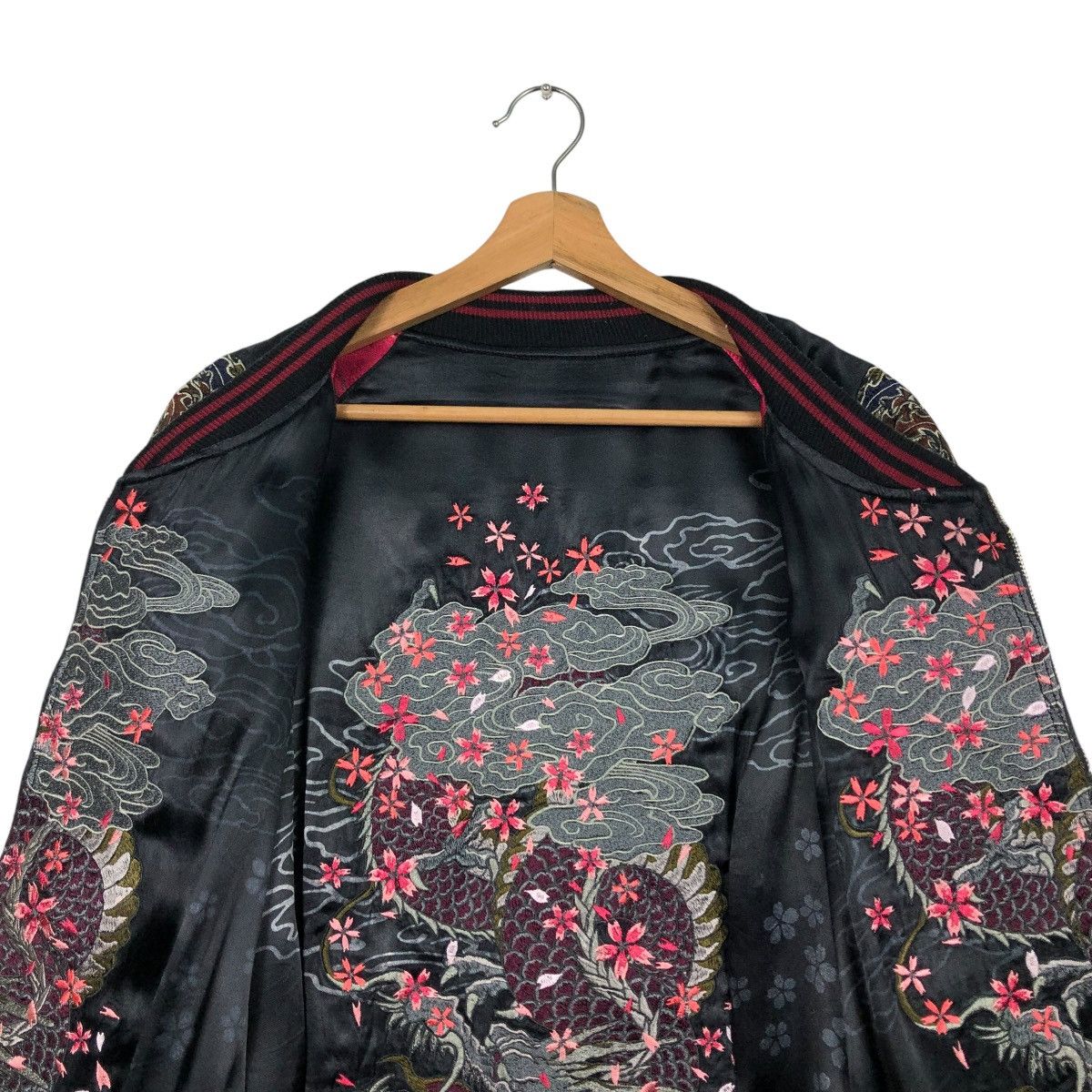 Japanese Brand 🔥VINTAGE REVERSIBLE JACKET SUKAJAN SOVEINER EMBROIDERRED Size US M / EU 48-50 / 2 - 15 Thumbnail