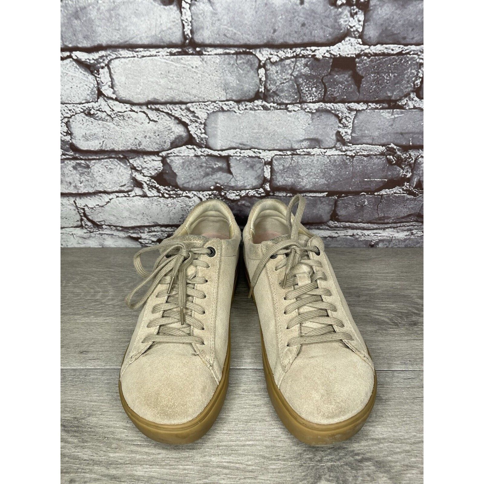 Birkenstock Birkenstock Bend Beige Suede Low Lace Up Sneakers Shoes Wome Size US 6.5 / IT 36.5 - 9 Thumbnail