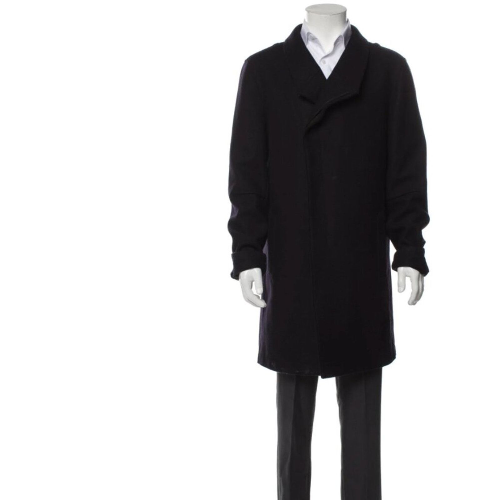 Allsaints AllSaints Marsh Coat Wool Blend Overcoat Size 42 Size US L / EU 52-54 / 3 - 2 Thumbnail