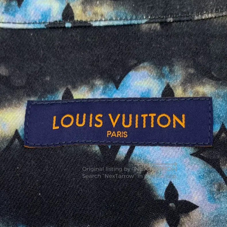 Louis Vuitton Louis Vuitton 23 color-block tie-dyed logo full-print cott Size US S / EU 44-46 / 1 - 6 Thumbnail