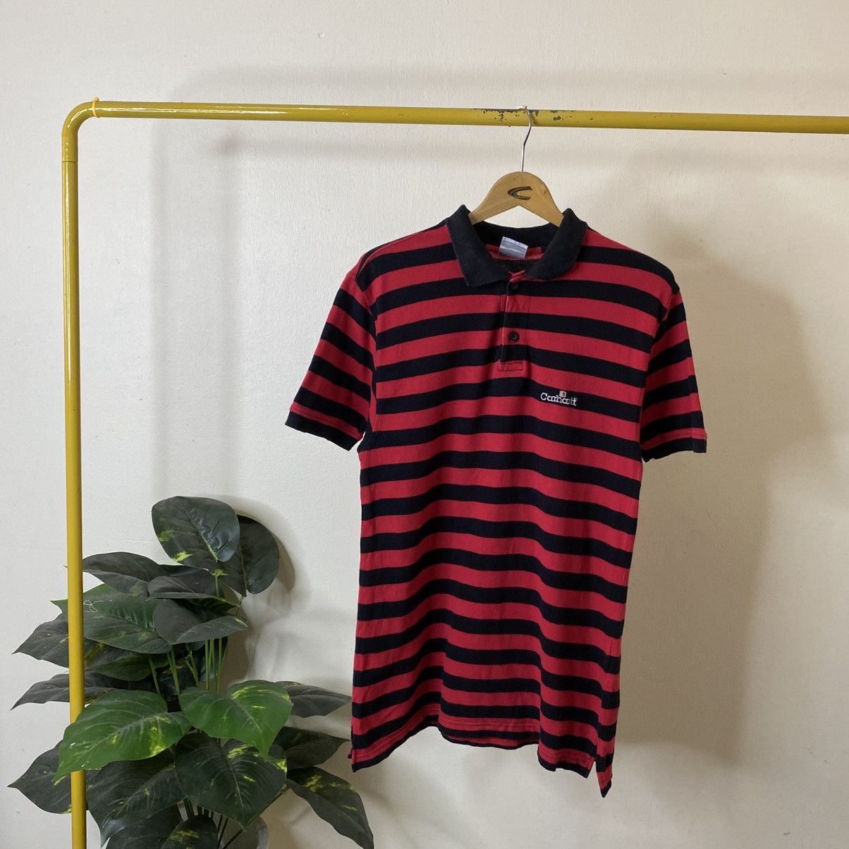 Carhartt Y2K Carhartt Stripes Polo T Shirt Size US M / EU 48-50 / 2 - 1 Thumbnail