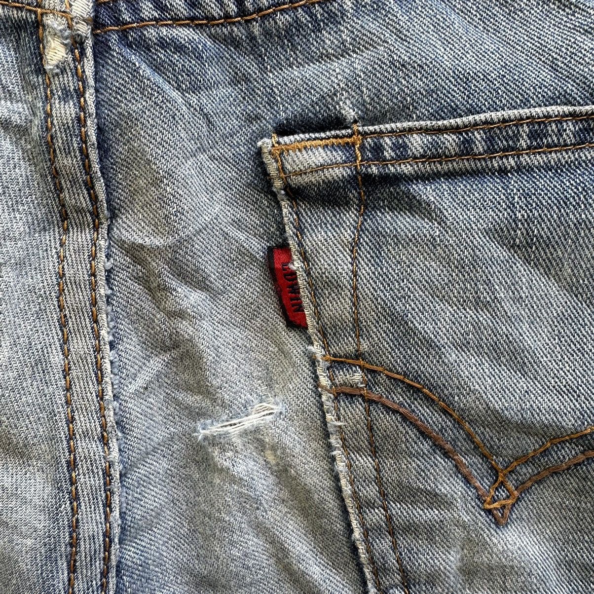 Japanese Brand Vintage Edwin 503 Sick Distressed Faded Denim Jean Pant W32 Size US 32 / EU 48 - 16 Thumbnail