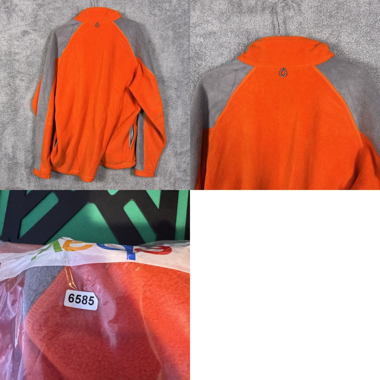 Helly Hansen Helly Hansen Daybreaker Jacket Mens L Full Zip Fleece Outdoor Hiking Winter Fall Spring Orange Size US L / EU 52-54 / 3 - 9 Thumbnail