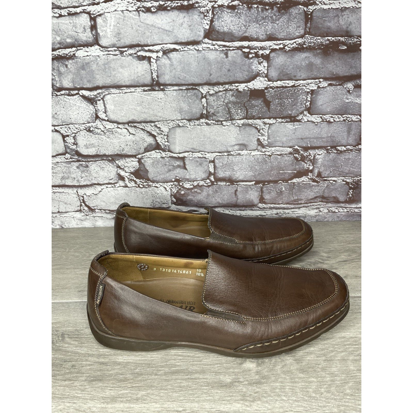 Mephisto Mephisto Loafers Men Sz 10.5 Brown Leather Slip On Moc Cool Size US 10.5 / EU 43-44 - 13 Thumbnail