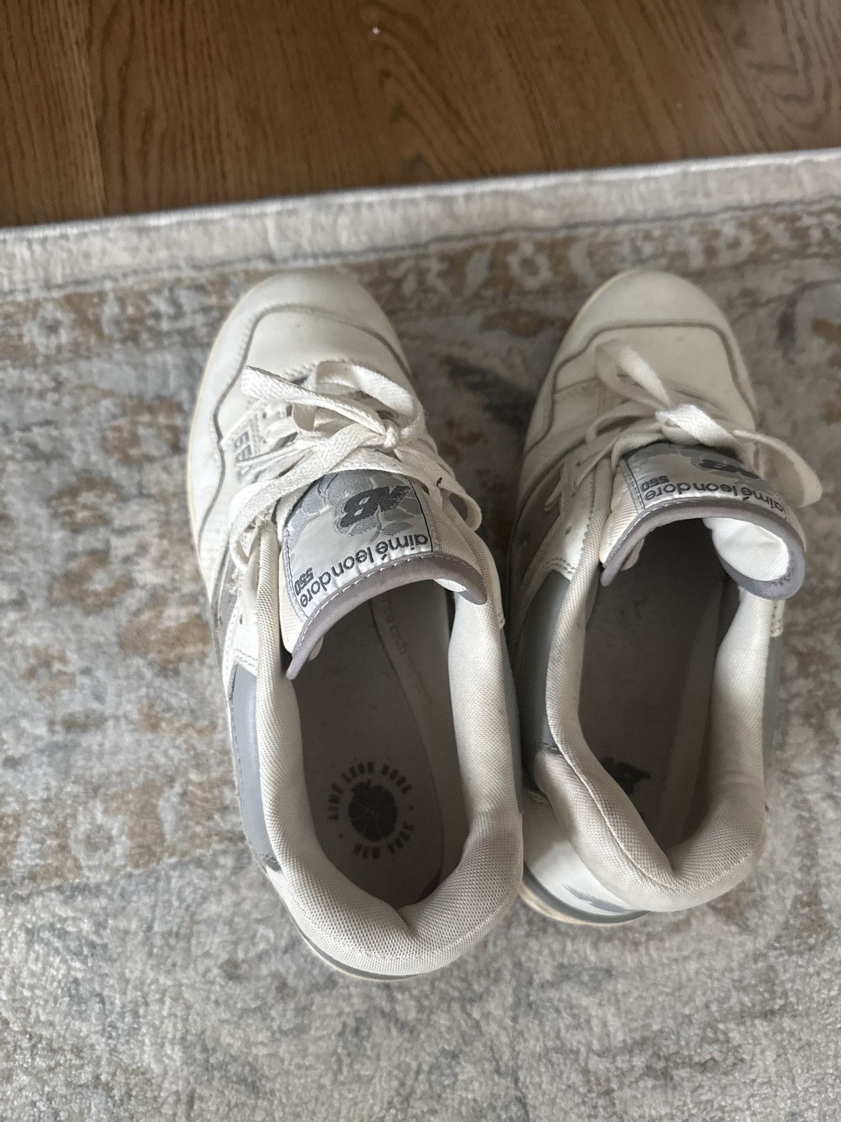 Aime Leon Dore Aime leon deor New Balance 550 white and gray Size US 11 / EU 44 - 5 Thumbnail