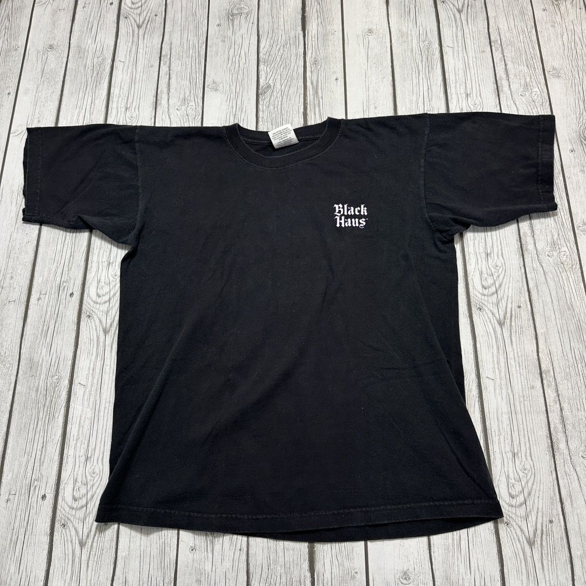 Vintage Vintage Black Haus tee Size US L / EU 52-54 / 3 - 2 Thumbnail
