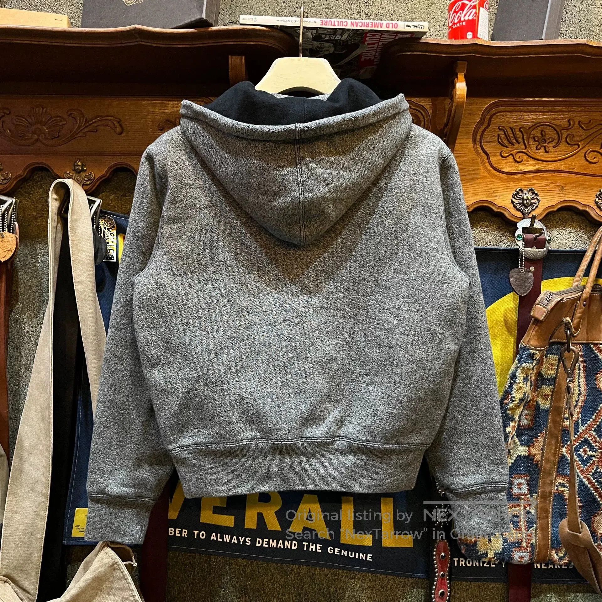 RRL Ralph Lauren gray hooded sweatshirt by RRL. Size US S / EU 44-46 / 1 - 2 Thumbnail