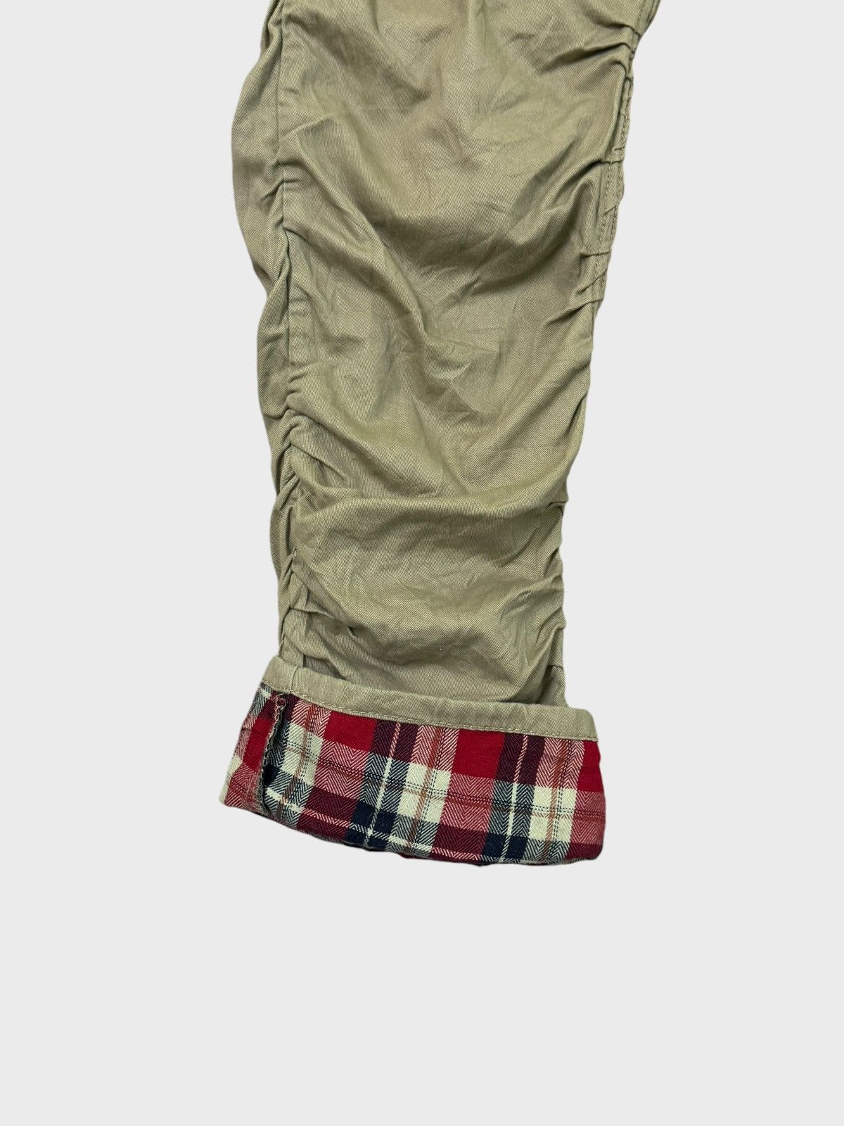 Japanese Brand Stacked Pant Plaid Tartan Distressed pant Size US 32 / EU 48 - 7 Thumbnail