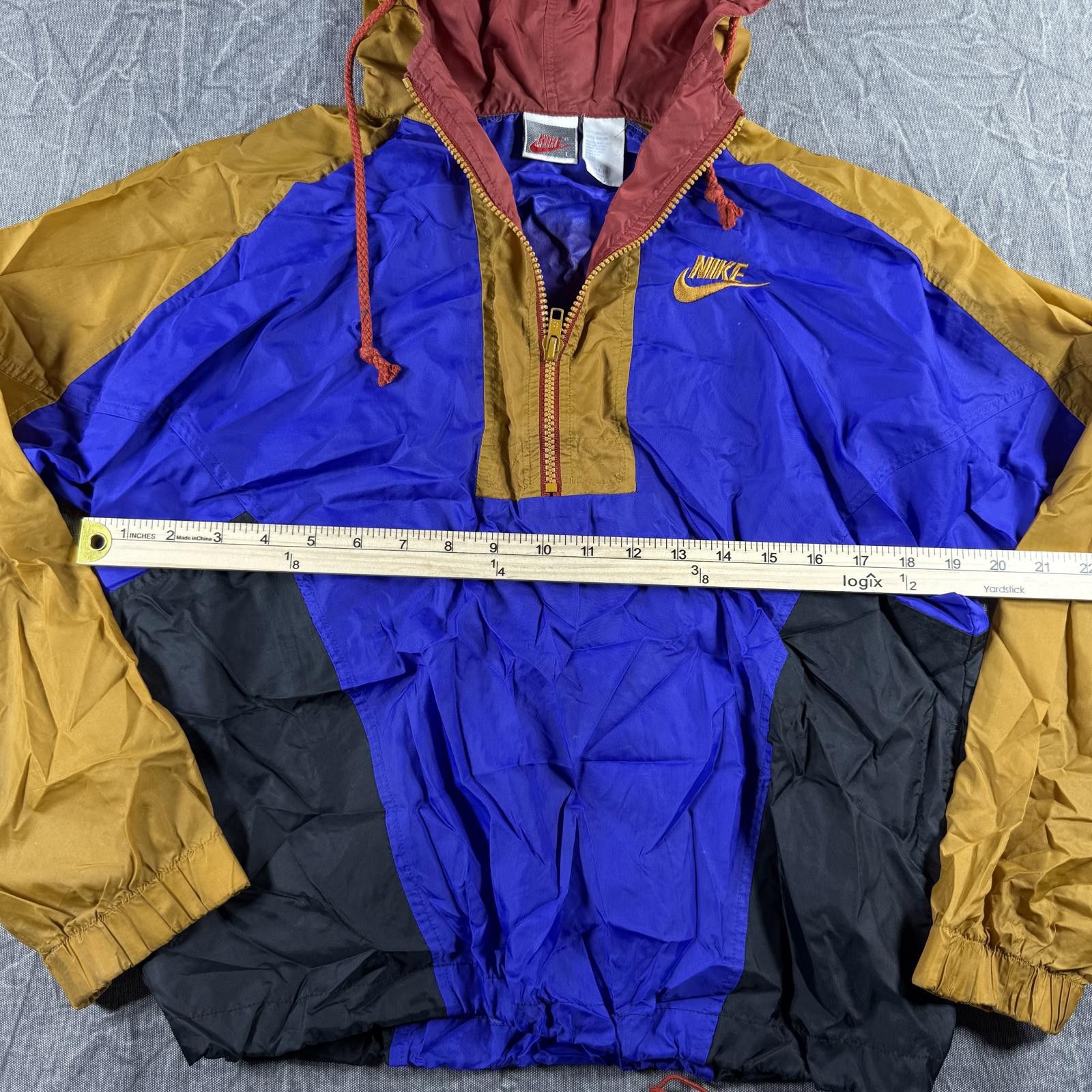 Nike Nike Jacket Kid's L Purple 80s 90s Vintage Hoodie 1/4 Zip Size US L / EU 52-54 / 3 - 4 Thumbnail