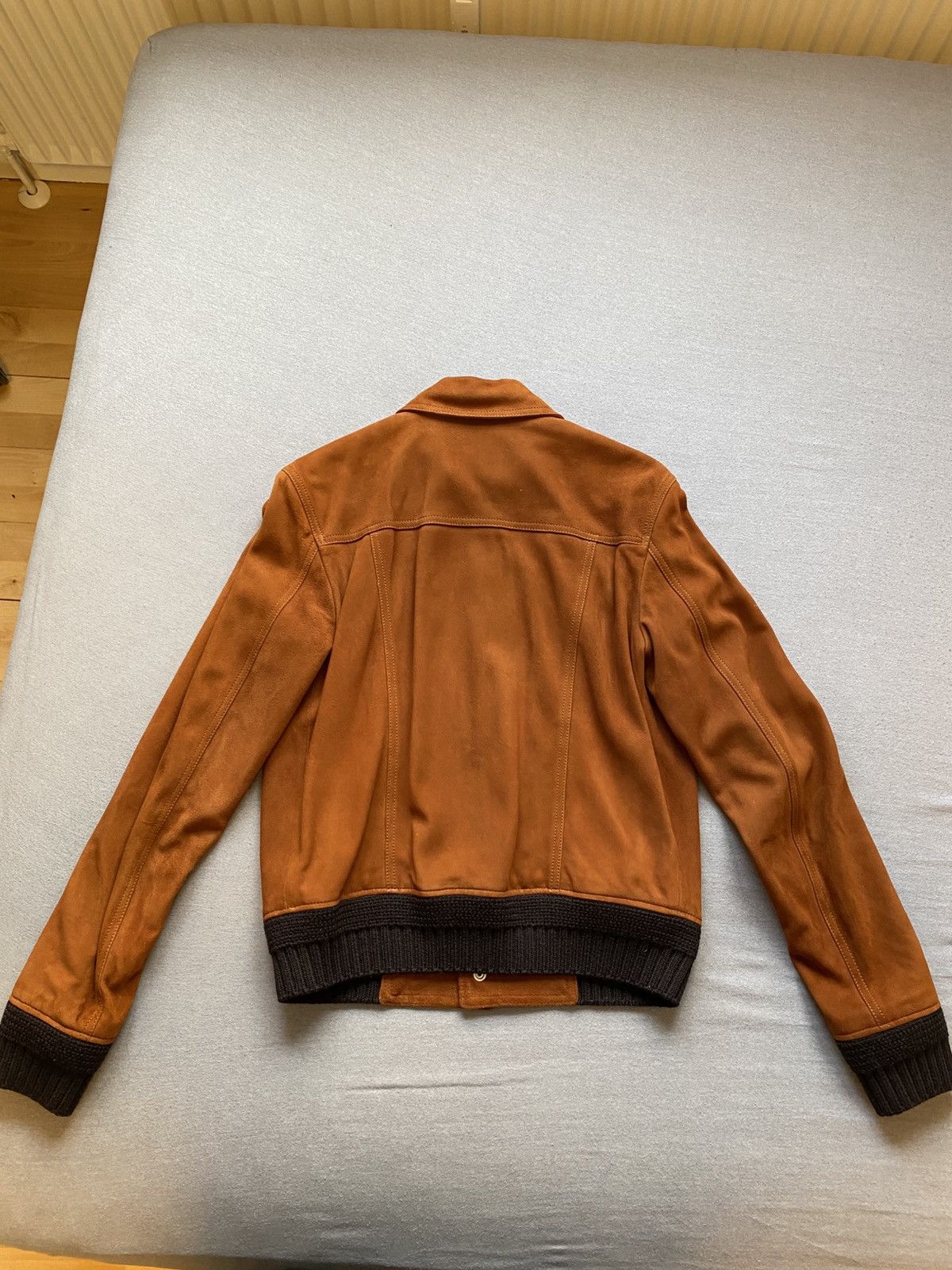Saint Laurent Paris 🔥4300$🔥 Saint Laurent FW17 Cognac Suede Westeren Jacket Size US S / EU 44-46 / 1 - 3 Thumbnail