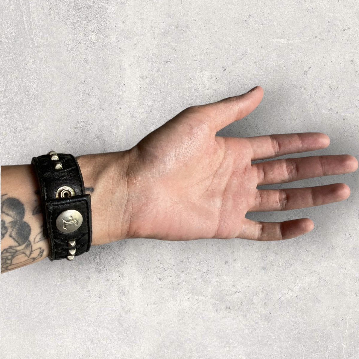 Yohji Yamamoto Limi Feu One Role Studded Bracelet Size ONE SIZE - 8 Thumbnail