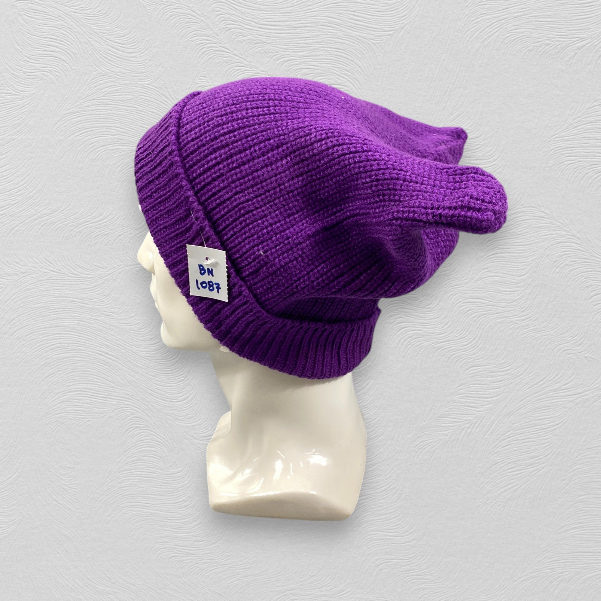 Japanese Brand Plain Snow Cap Beanie Hats -BN1087 Size ONE SIZE - 1 Thumbnail