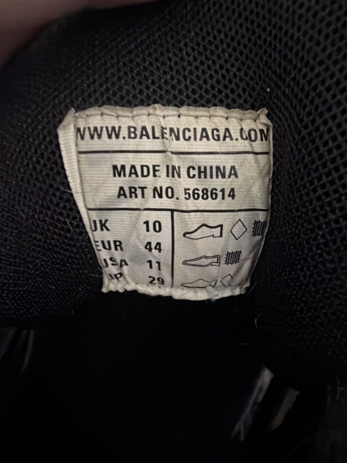 Balenciaga Balenciaga track.2 black red grey Size US 11 / EU 44 - 10 Thumbnail