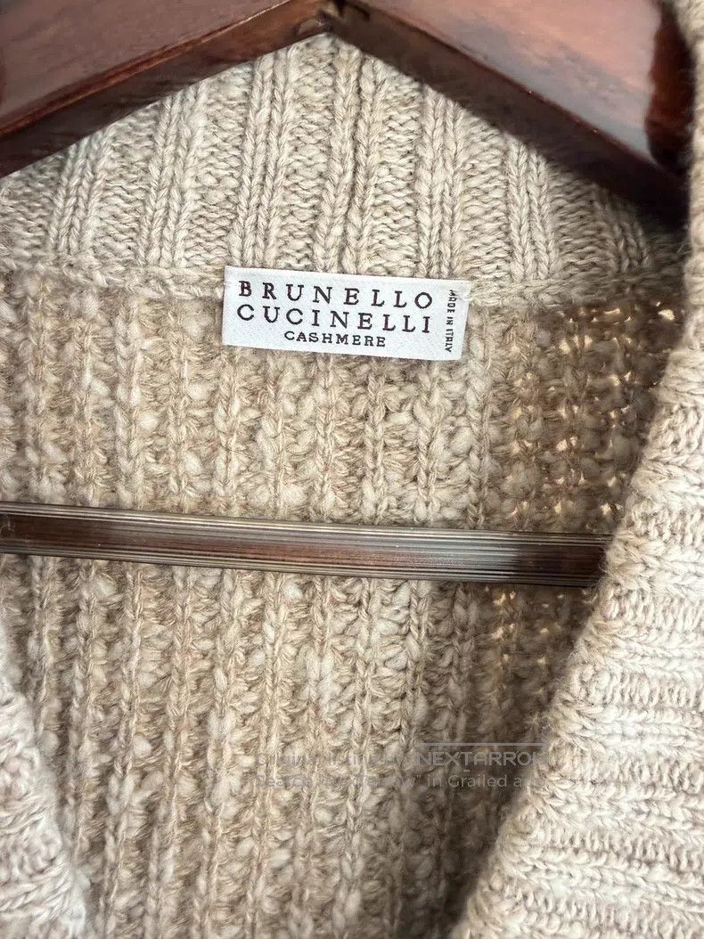 Brunello Cucinelli Brunello Cucinelli Nine-quarter sleeve short wool and cash Size S / US 4 / IT 40 - 5 Thumbnail