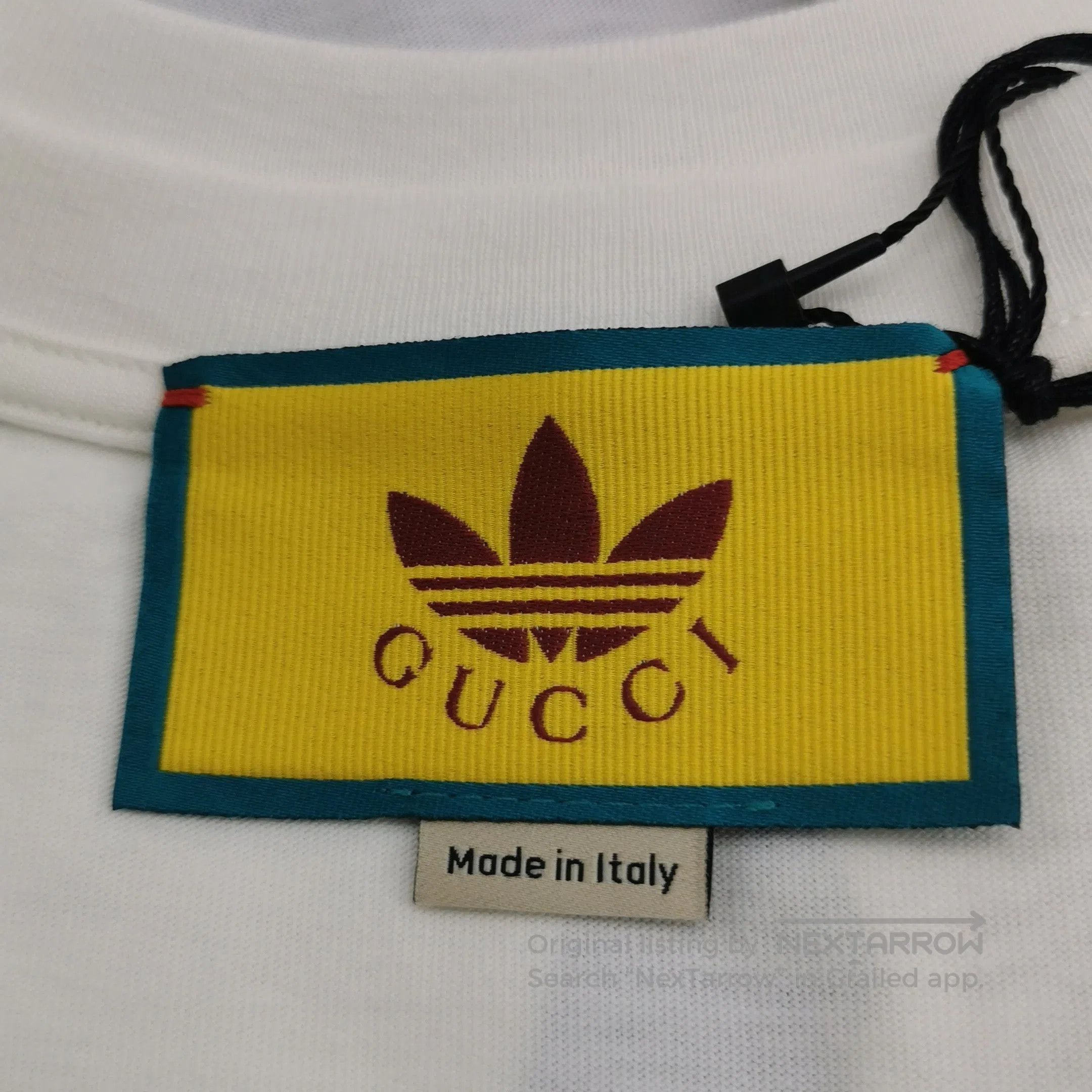 Gucci Gucci x Adidas XS Cotton Logo Crewneck T. Size US XS / EU 42 / 0 - 3 Thumbnail