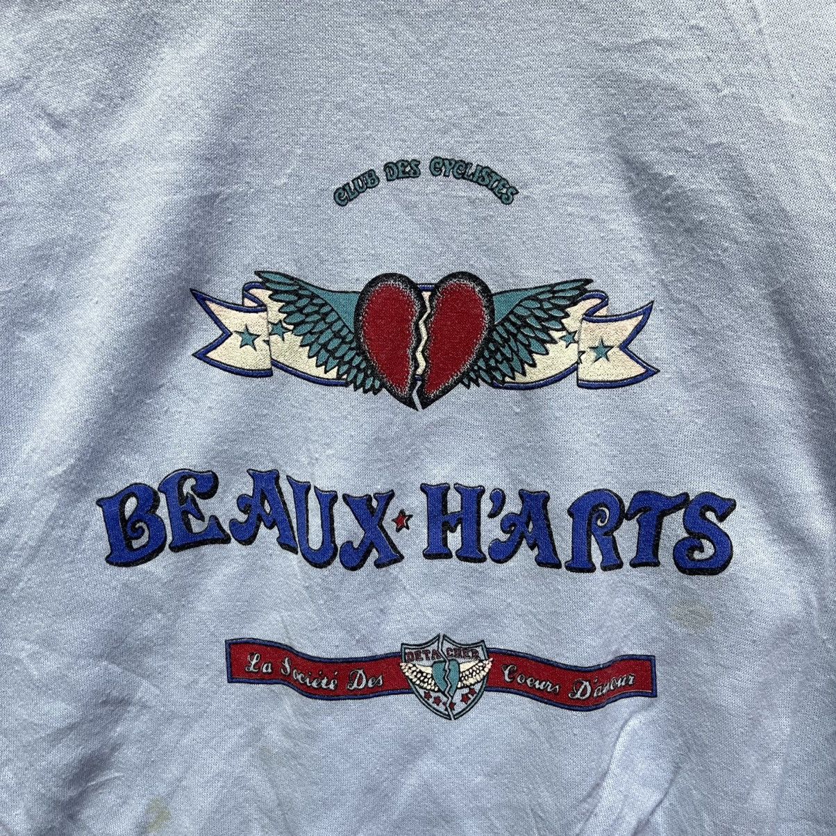 Vintage Vintage 1990s Julie Girl Beaux Hearts Sweatshirt Made in USA Size S / US 4 / IT 40 - 3 Thumbnail