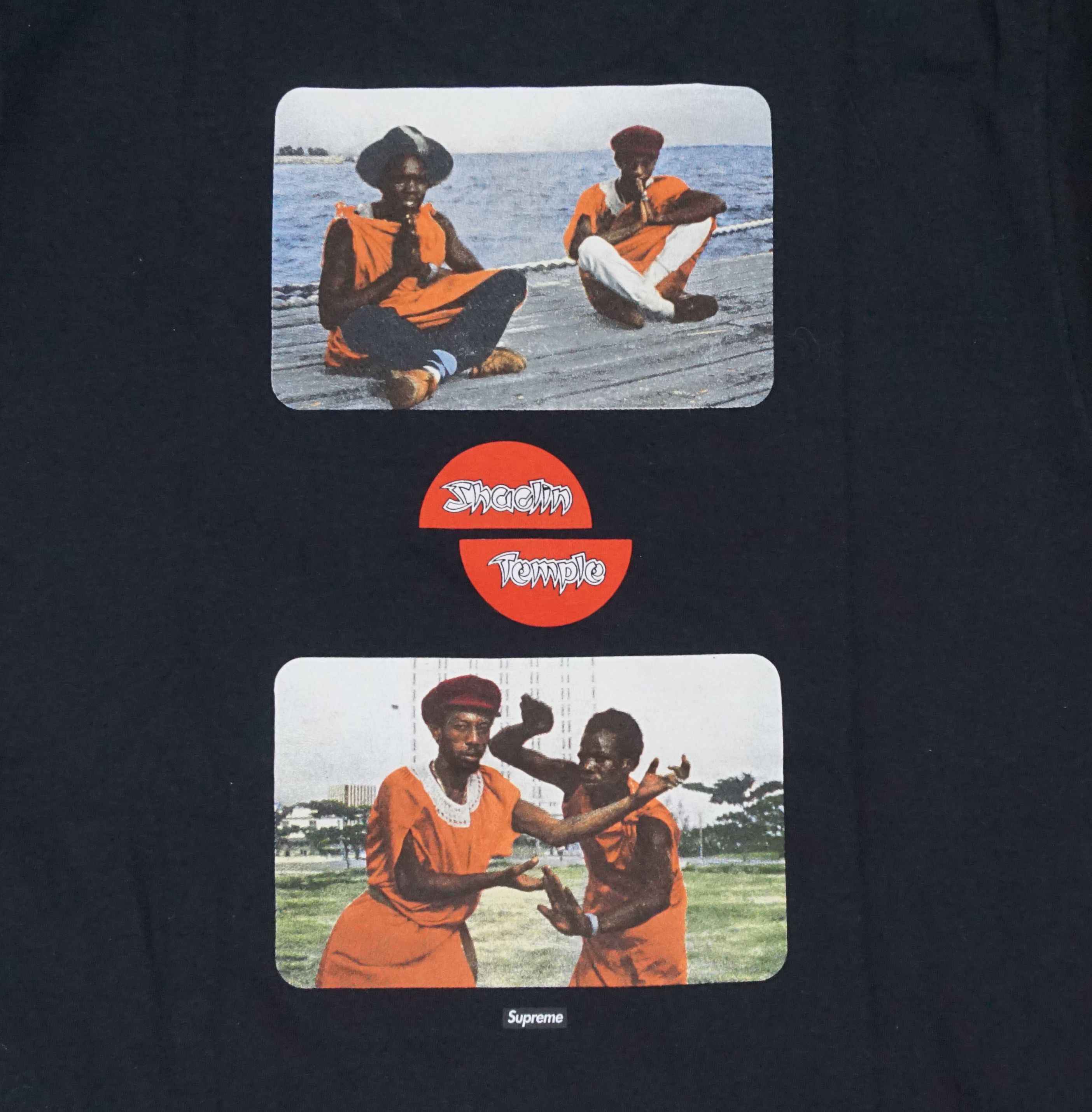 Supreme × Vintage SS16 Supreme x Barrington Levy "Shaolin Temple" T-Shirt Size US M / EU 48-50 / 2 - 6 Thumbnail