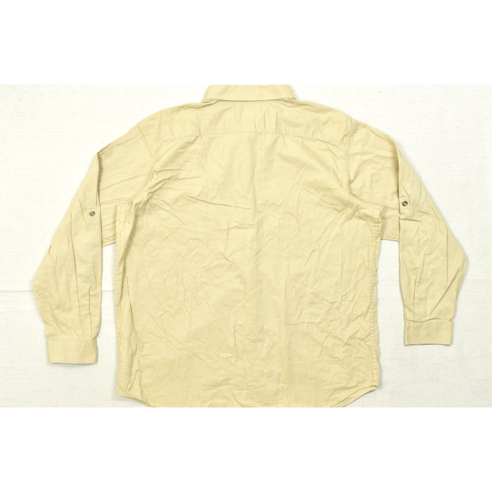 Vintage Columbia Shirt Mens XXL Khaki Cotton Long Sleeve Button-Down Fishing Outdoor Hik Shirt Size US XXL / EU 58 / 5 - 2 Thumbnail