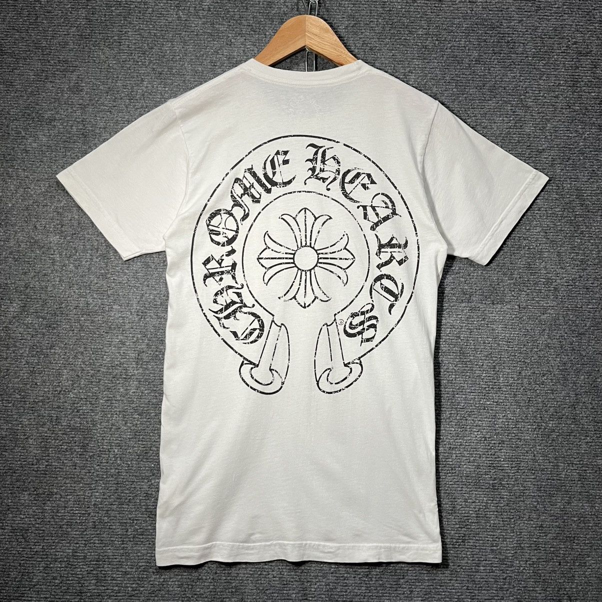 Chrome Hearts CHROME HEARTS BIG HORSESHOE POCKET TEE Size US S / EU 44-46 / 1 - 2 Thumbnail