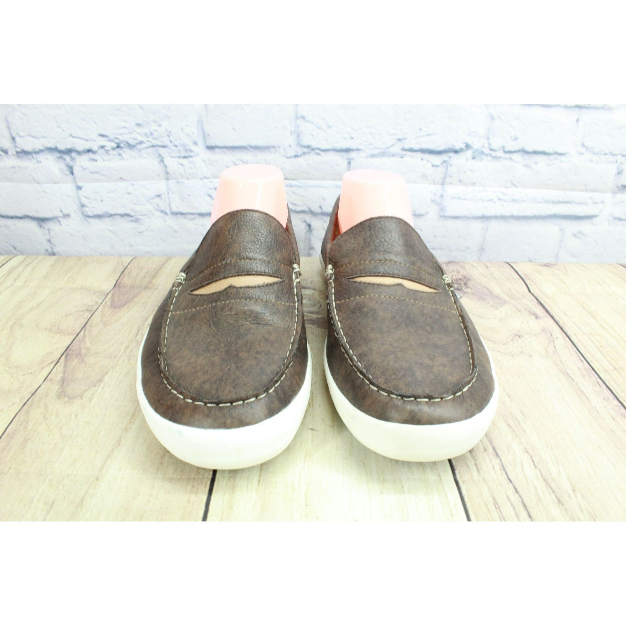 Leather LL Bean Mountainville Men's Slip On Penny Loafer Shoes Size US 11 / EU 44 - 4 Thumbnail