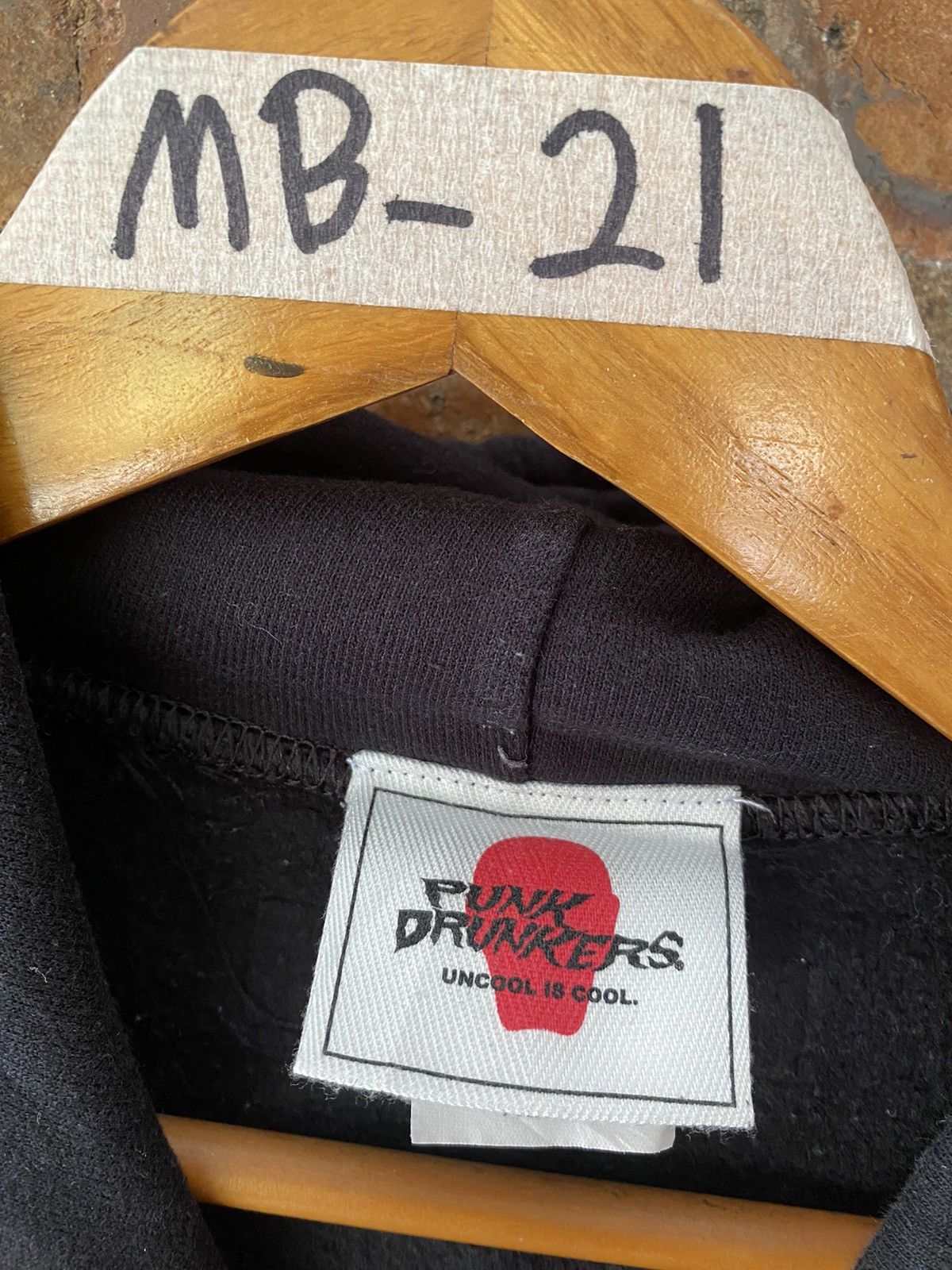 Japanese Brand 2000s Punk Drunker Japan embroidered logo hoodie Size US M / EU 48-50 / 2 - 8 Thumbnail