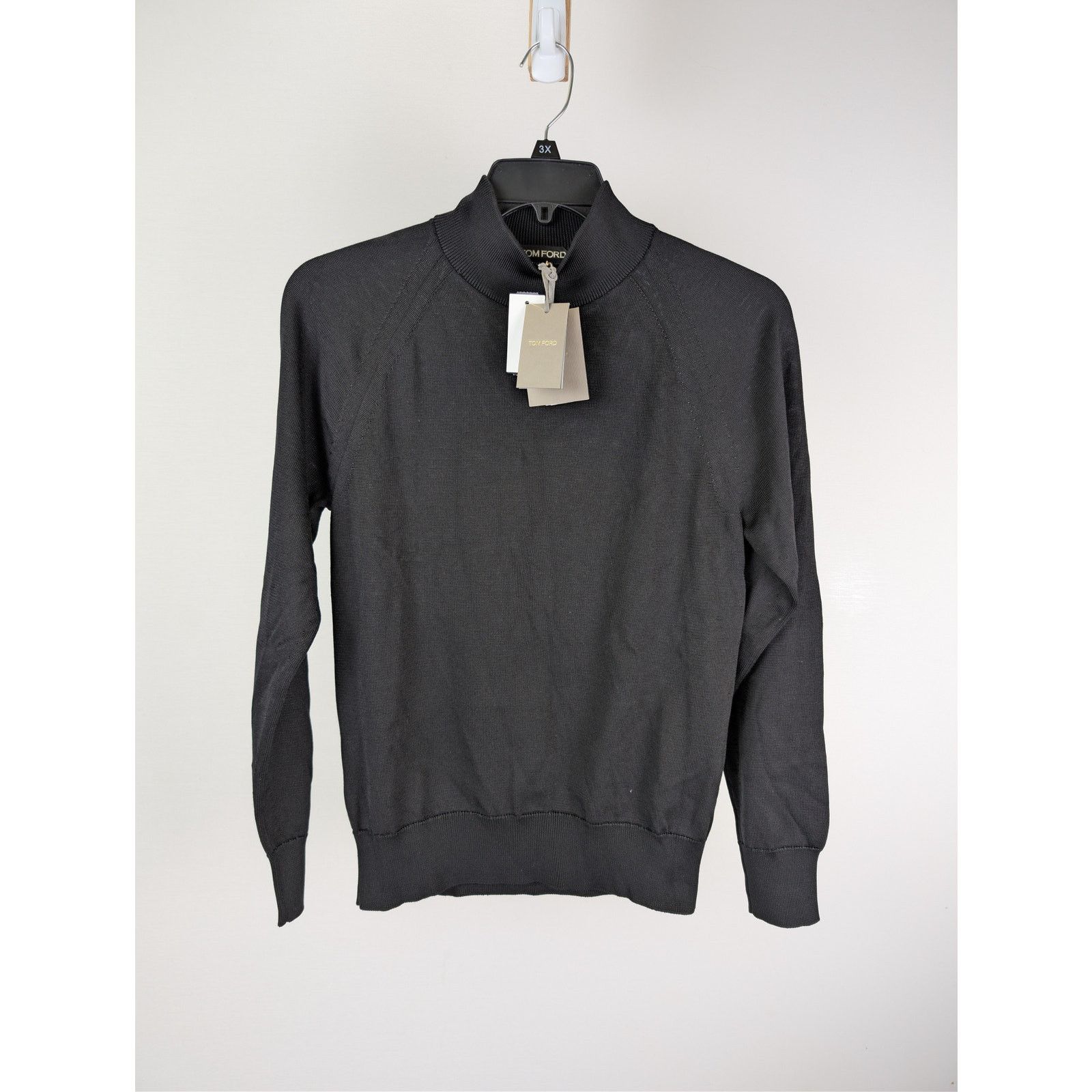 Tom Ford o1rshd1 CC20 Sweatshirt in Black Size US M / EU 48-50 / 2 - 2 Thumbnail