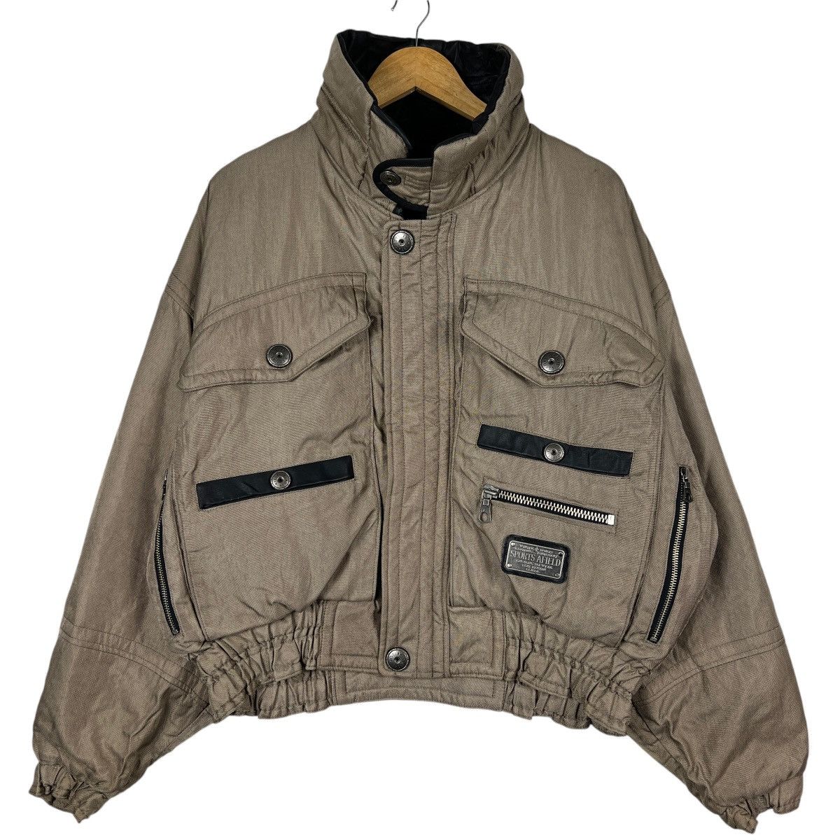 Sports Afield 🔥 VINTAGE AFIELD SPORTS ASTRO SKI CROP BOMBER JACKET Size US L / EU 52-54 / 3 - 2 Thumbnail