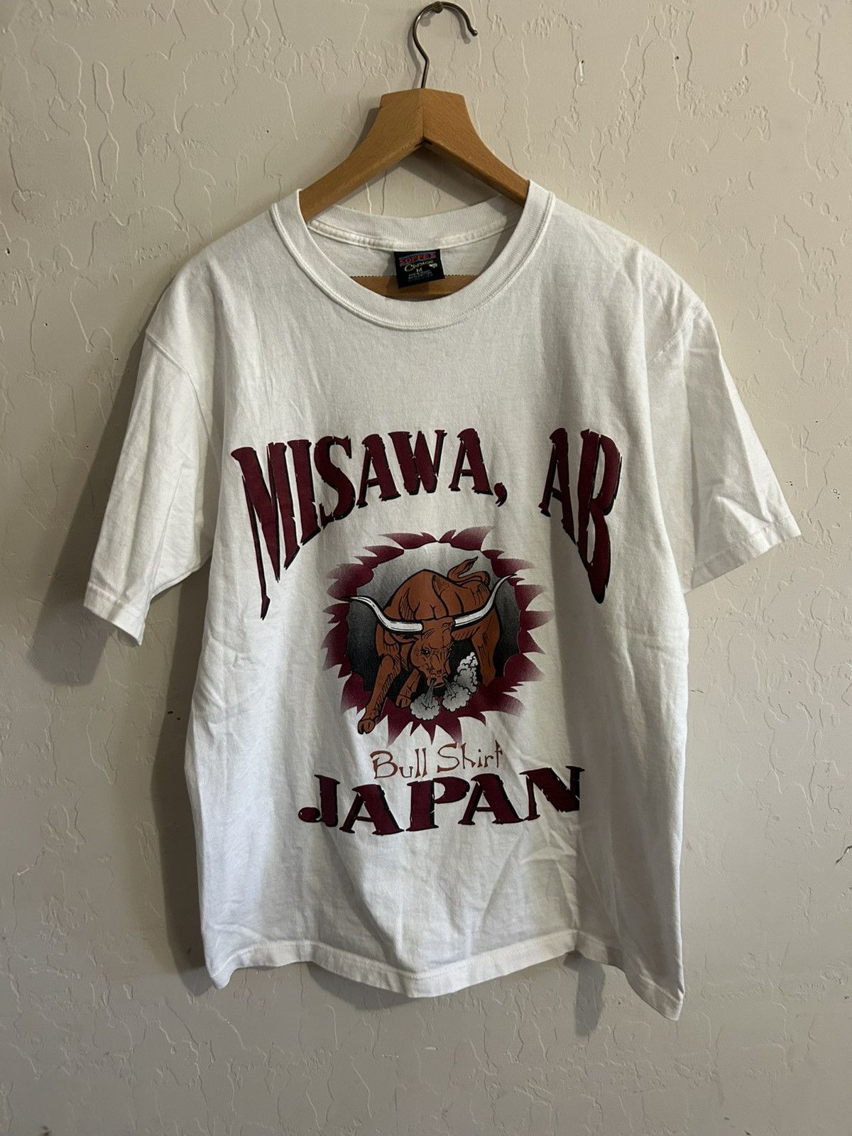 Vintage Vintage Misawa AR Japan Bull Shirt Size Medium Size US M / EU 48-50 / 2 - 4 Thumbnail