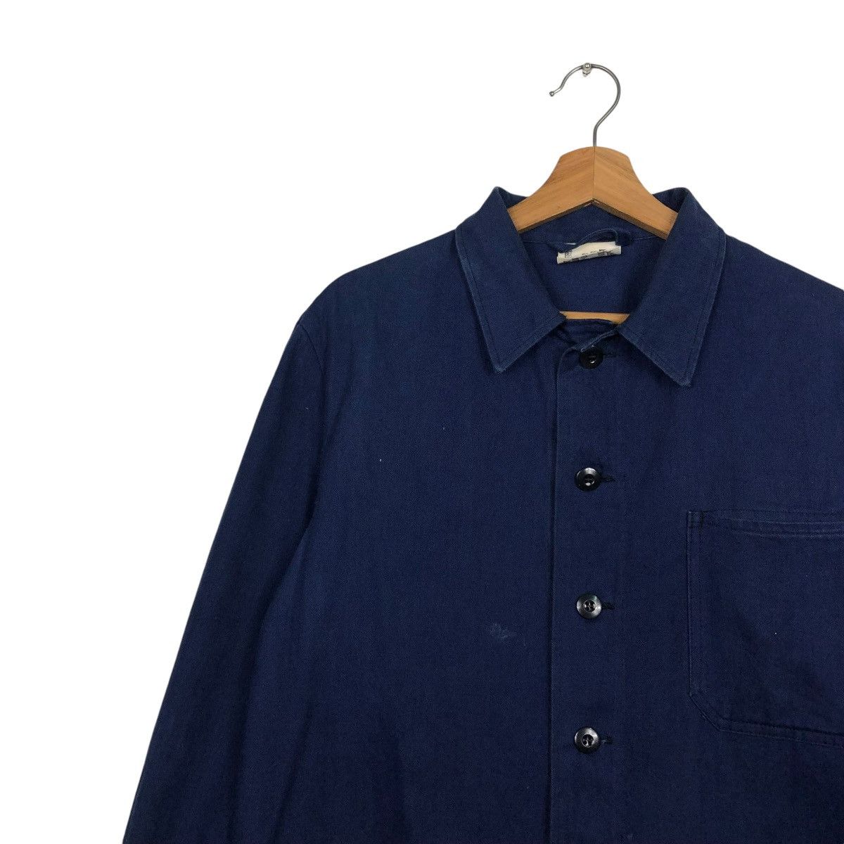 Vintage 🔥VINTAGE CHORE WORKER MILITARY JACKET G.WAHLER US NAVY Size US M / EU 48-50 / 2 - 9 Thumbnail