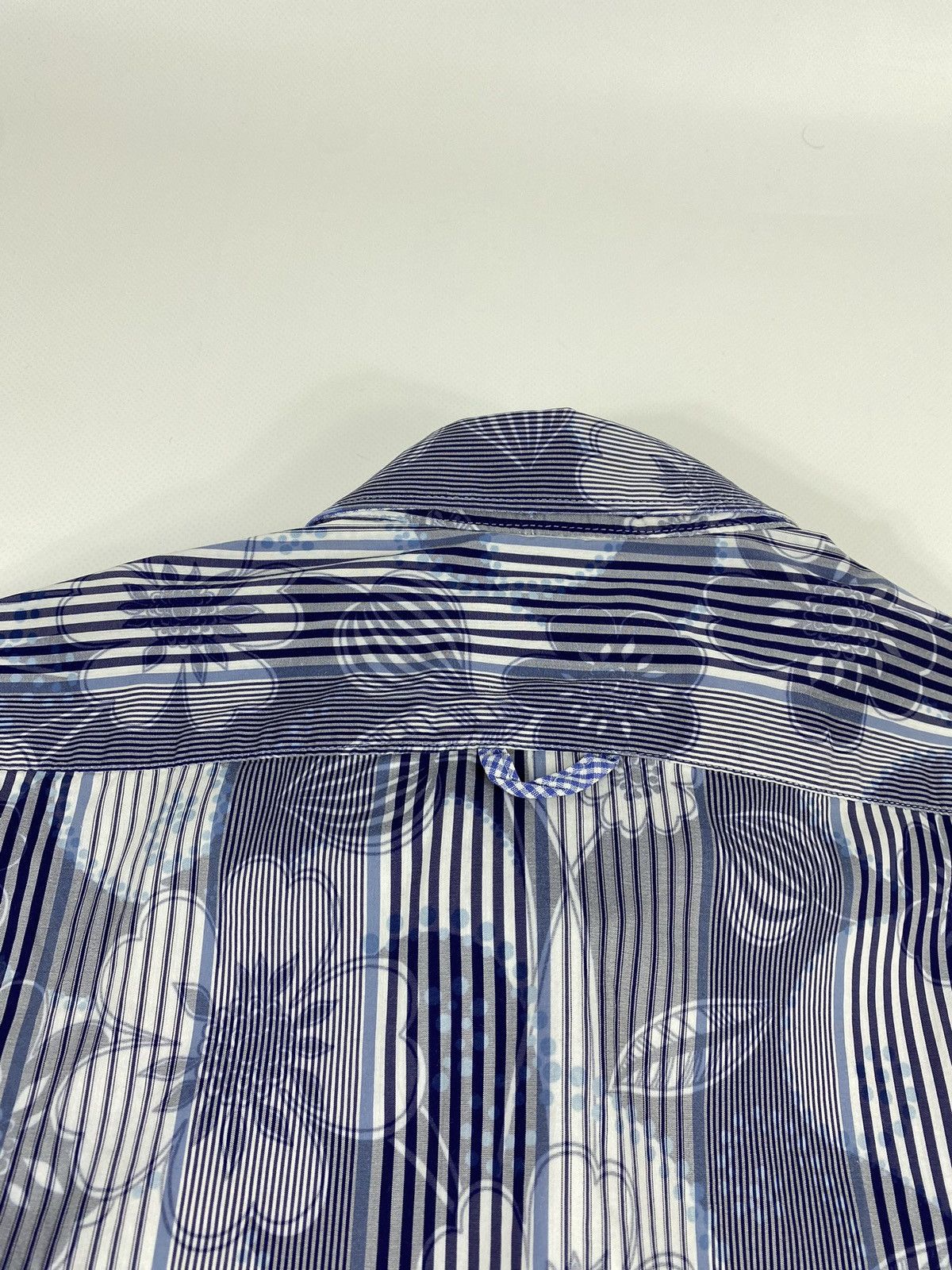 Desigual 🔥LASTDROP🔥 Desigual Striped Flowers Etro Design Style Shirt Size US XL / EU 56 / 4 - 13 Thumbnail