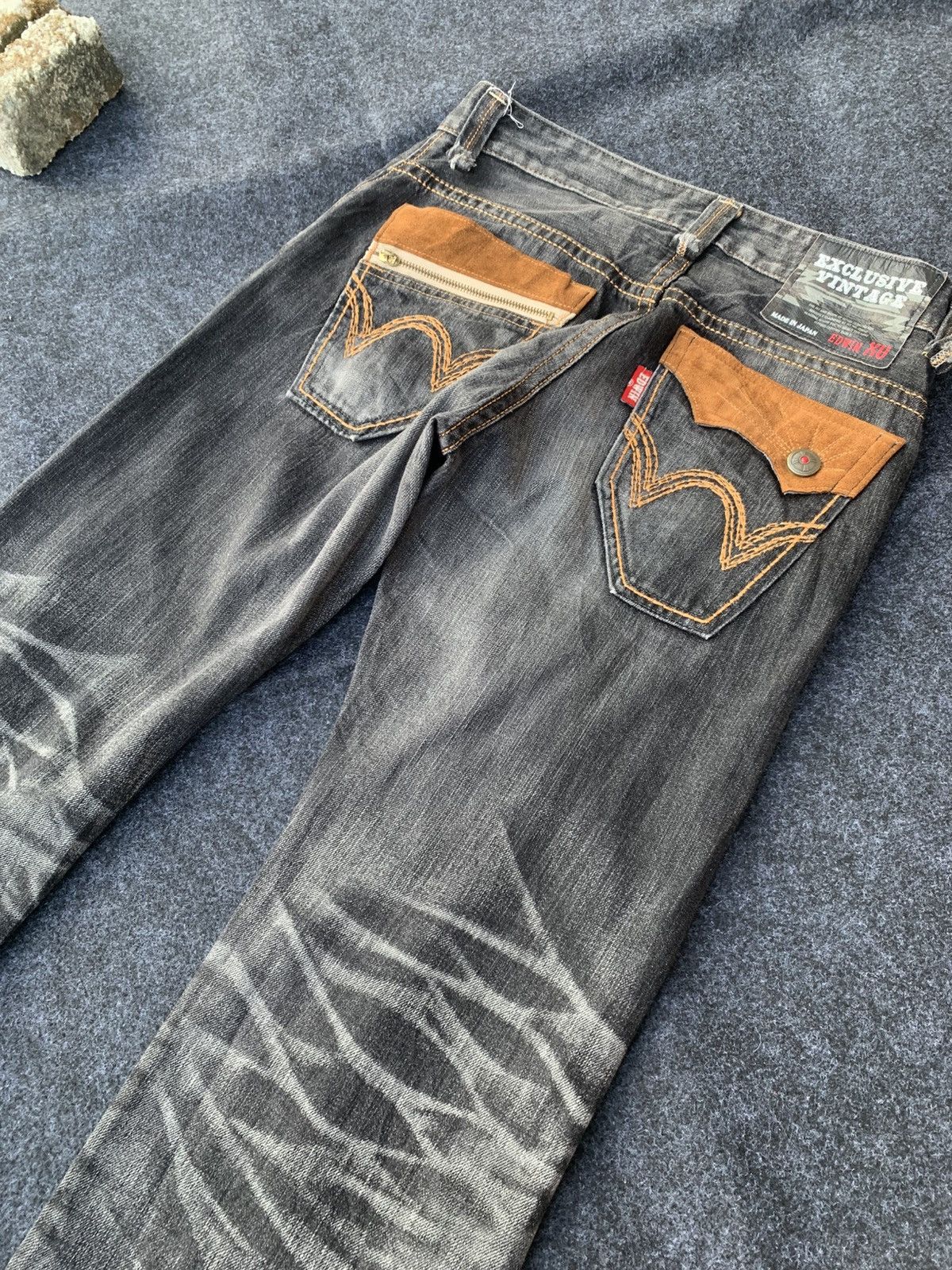 Edwin Edwin exclusive vintage black faded.( Best offer) Size US 32 / EU 48 - 8 Thumbnail