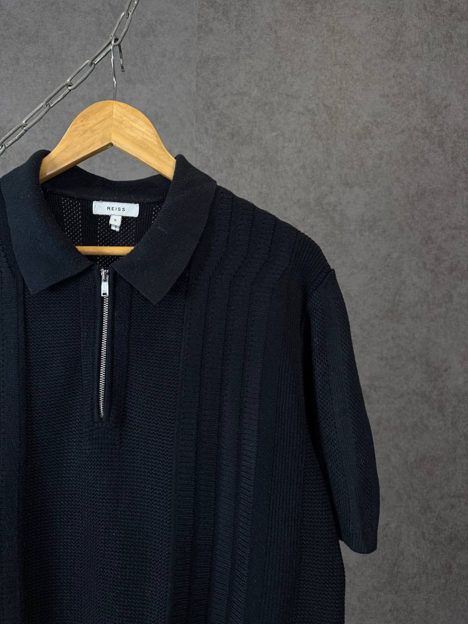 Reiss Reiss designer zip polo tee Size US XL / EU 56 / 4 - 2 Thumbnail