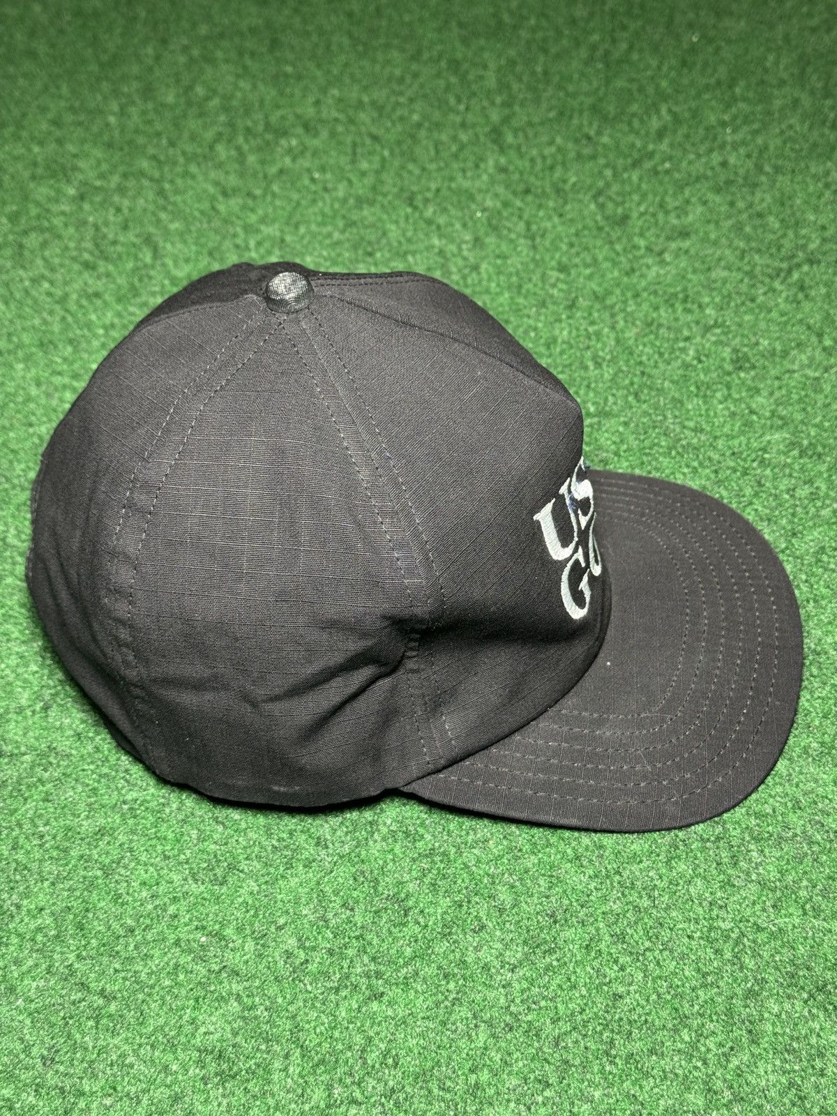 Vintage US Golf Snapback Vintage 80s 90s Golfing Golfer Cap Hat Size ONE SIZE - 2 Thumbnail