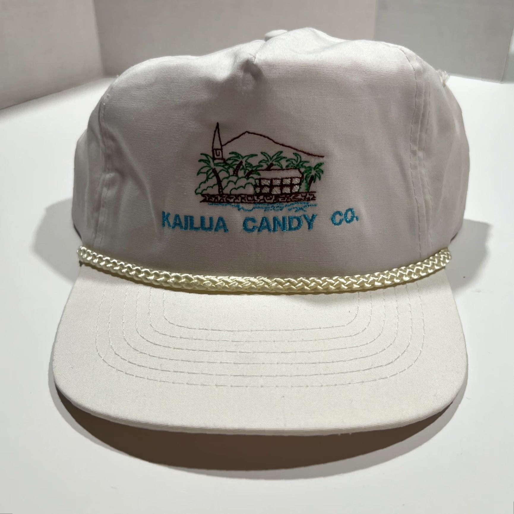 Vintage VINTAGE Kailua Candy Company Hat Snapback Rope Hawaiian Men One Size White Size ONE SIZE - 6 Thumbnail