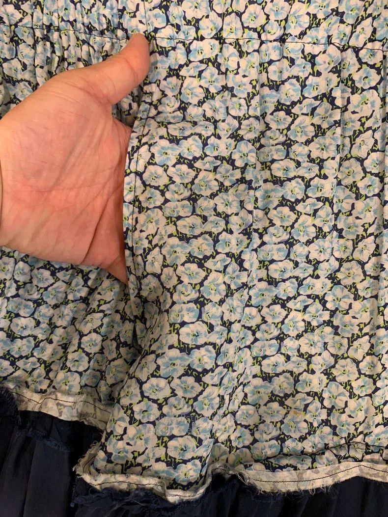 Comme des Garcons Comme Des Garcons size one-size-fits-all Patchwork Skirt w Size 23" - 7 Thumbnail